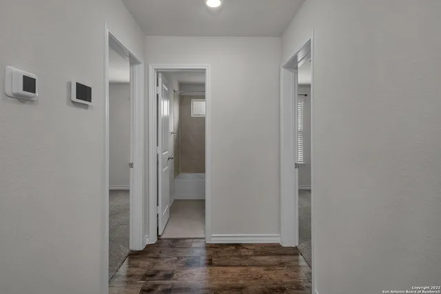 a view of empty room