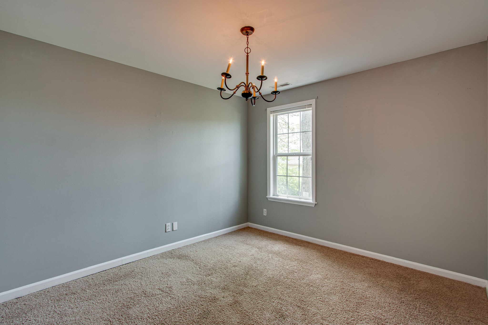 1615 Pacer Court Spring Hill, TN 37174 - Photo 24 of 30 an empty room with chandelier fan and windows