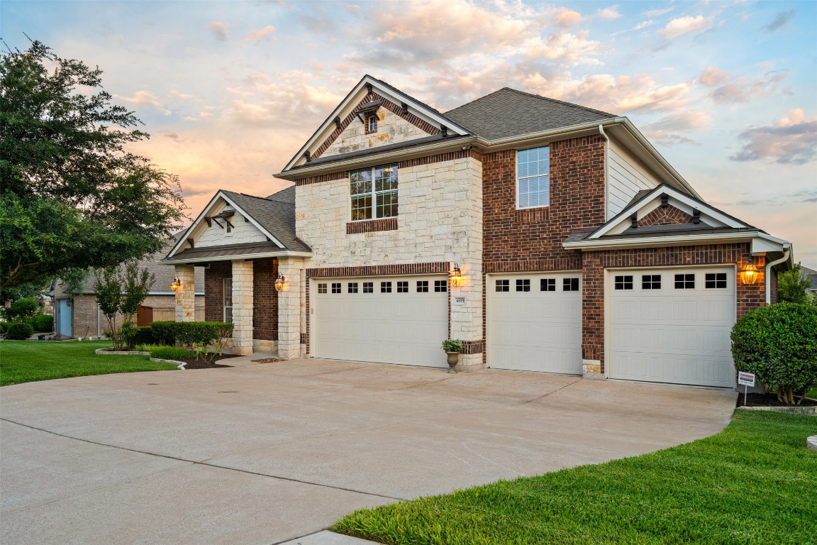 4539 Miraval Loop Round Rock, TX 78665 - Photo 1 of 1 a front view of a house with a yard