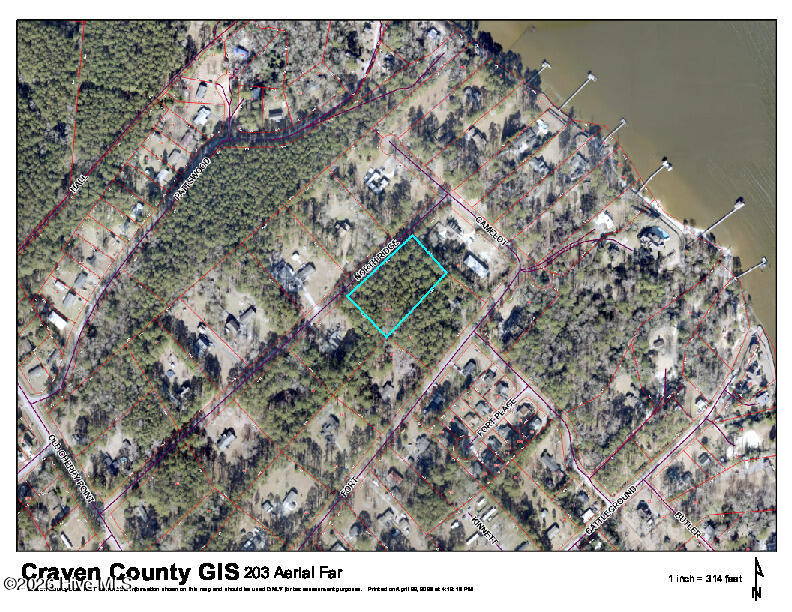 203 North Ridge Road New Bern, NC 28560 - Photo 7 of 7 aerial.pdf