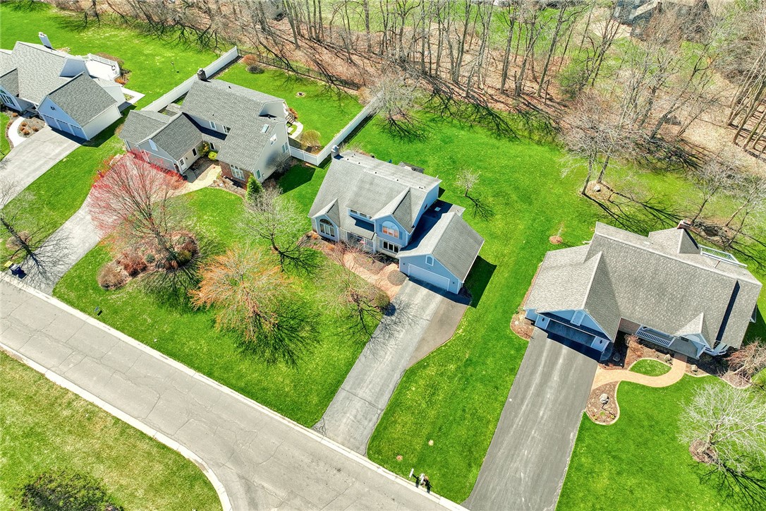 27 Edenfield Road Penfield, NY 14526 - Photo 42 of 48 Overhead view of the house/yard