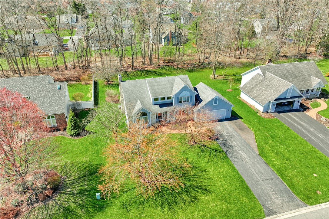 27 Edenfield Road Penfield, NY 14526 - Photo 43 of 48 Overhead view of the house/yard