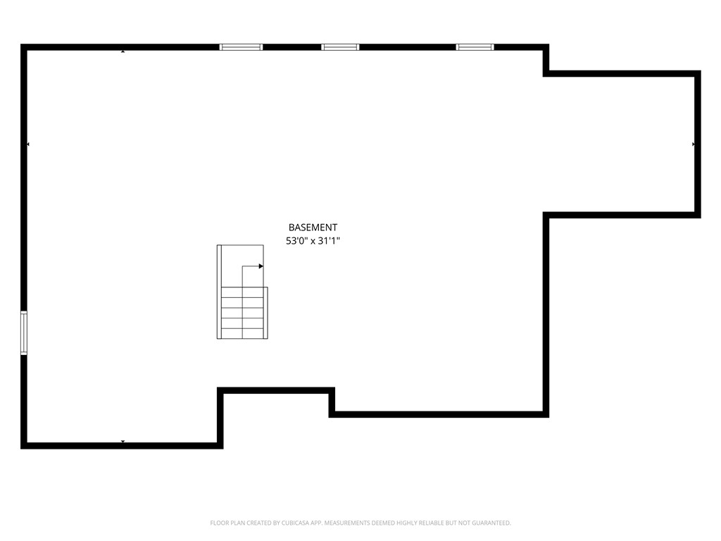 27 Edenfield Road Penfield, NY 14526 - Photo 48 of 48 Basement floorplan and apx. measurements.