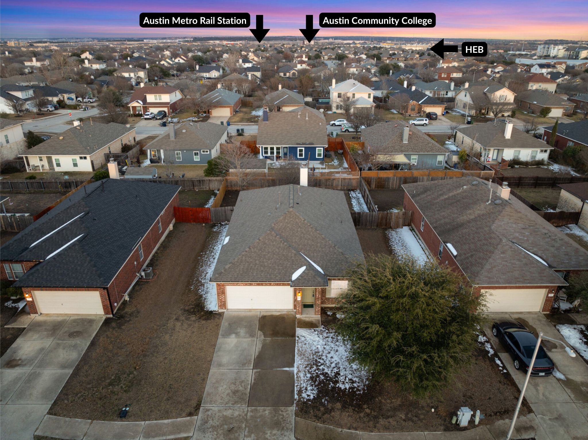 804 Estancia Way Leander, TX 78641 - Photo 25 of 40 an aerial view of a city