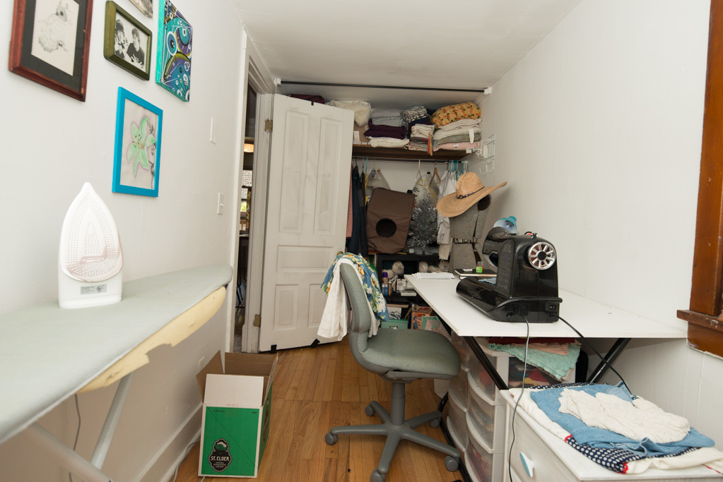 2015 West Iowa Street, Unit 2 Chicago, IL 60622 - Photo 15 of 20 a view of a workspace with furniture and bedroom