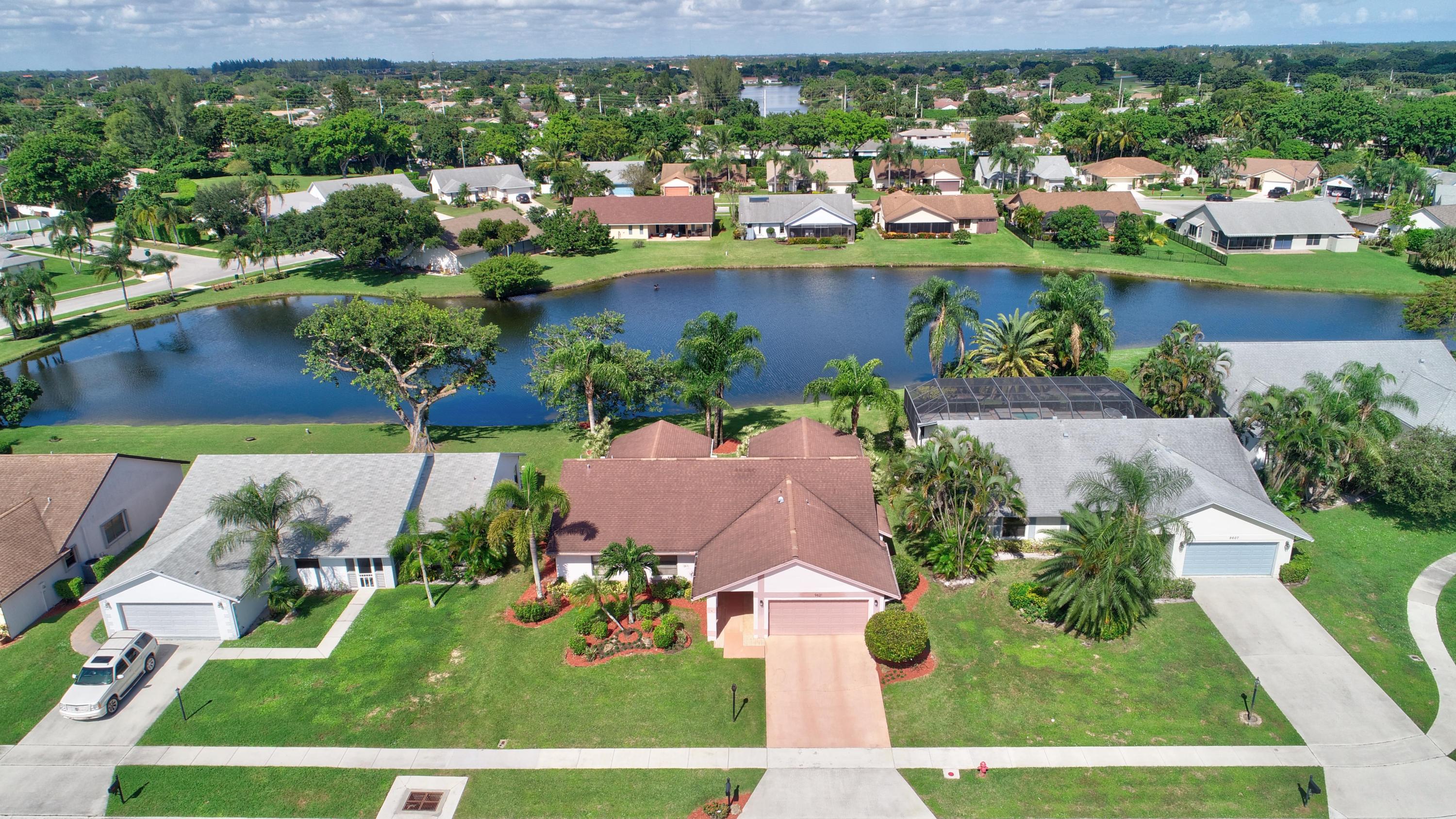 9621 Triton Court Boca Raton, FL 33434 - Photo 4 of 43 AERIAL VIEW
