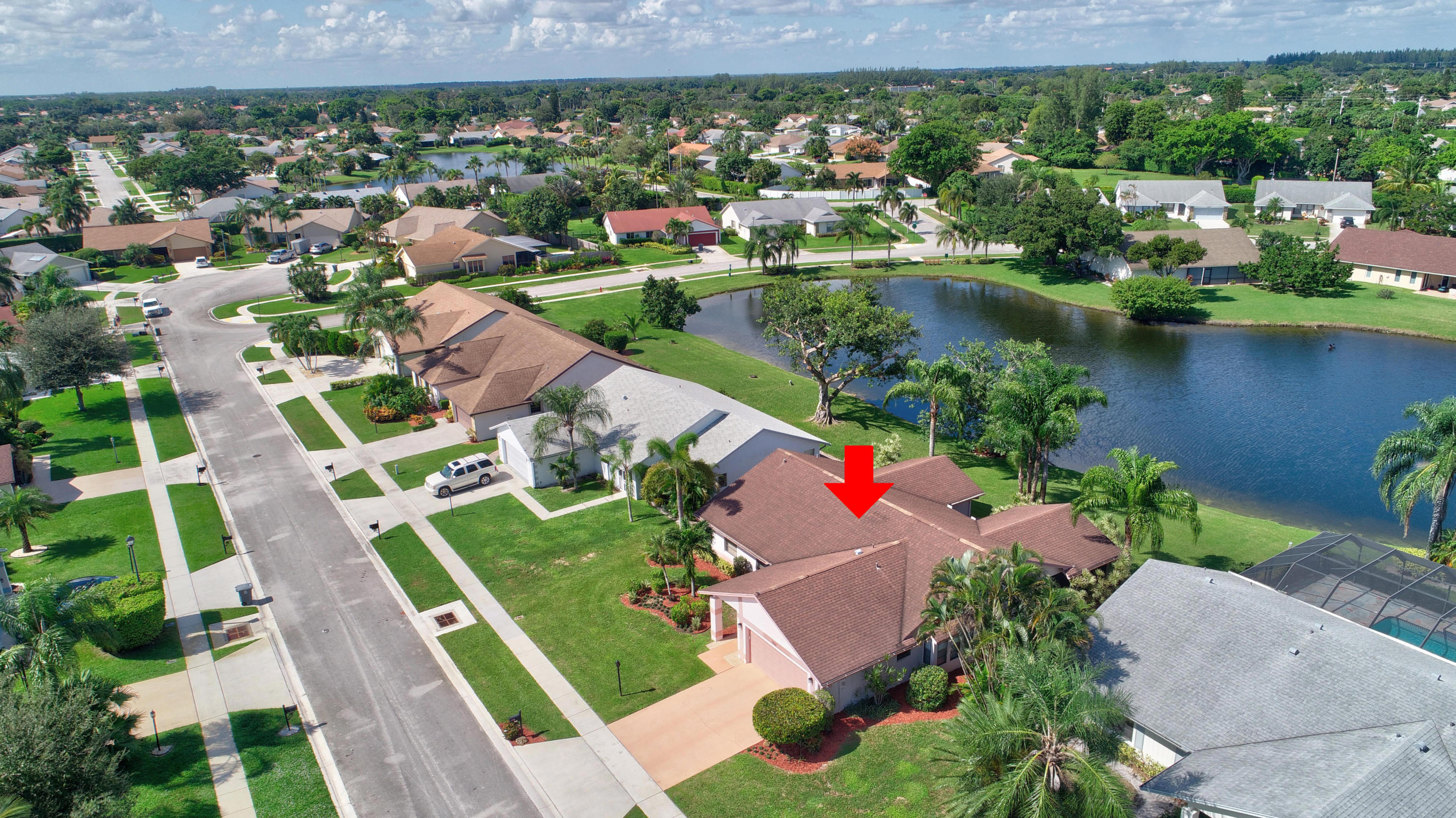 9621 Triton Court Boca Raton, FL 33434 - Photo 5 of 43 AERIAL VIEW