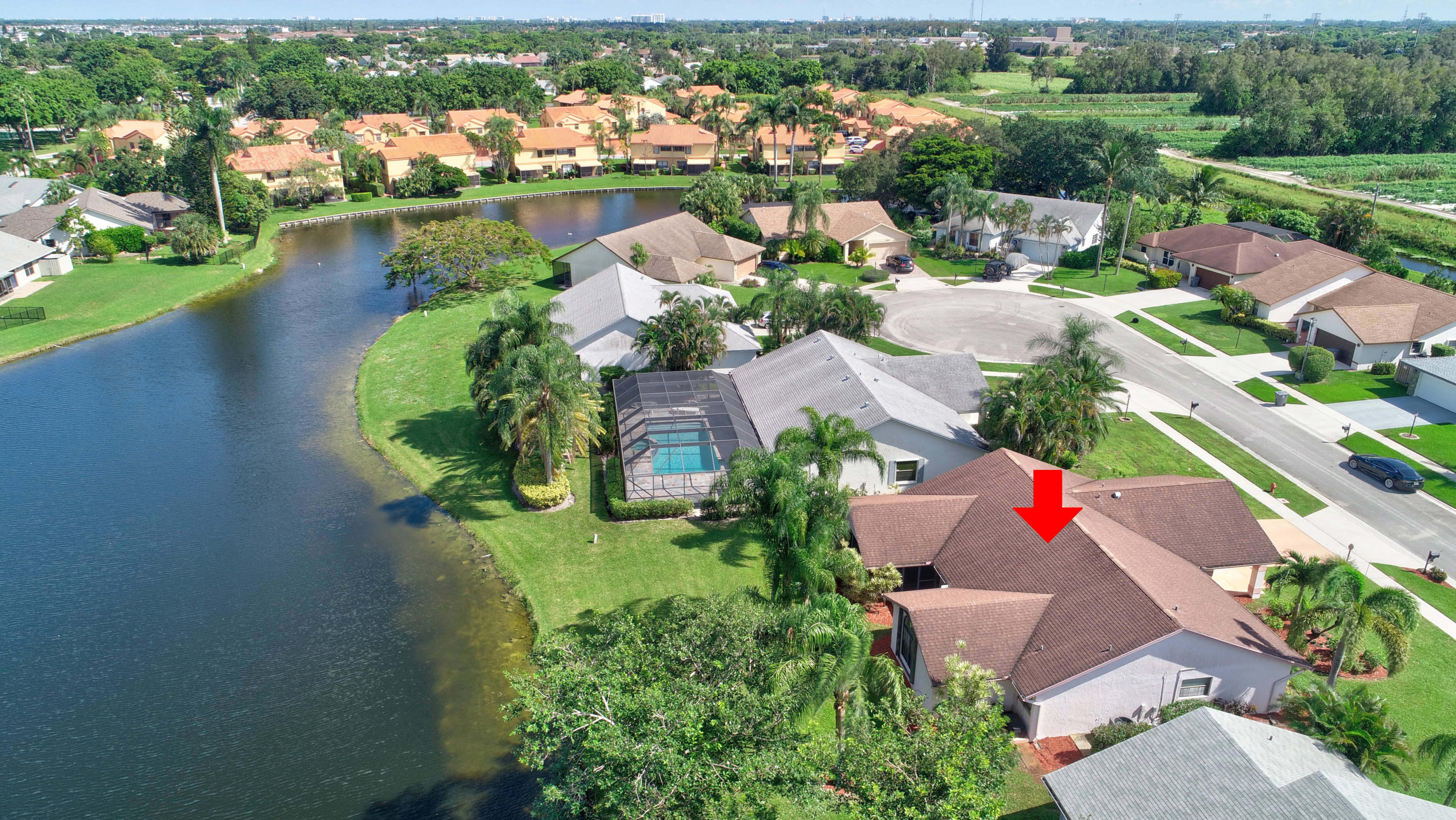 9621 Triton Court Boca Raton, FL 33434 - Photo 6 of 43 AERIAL VIEW
