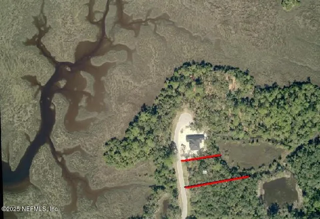 a view of a volley ball court