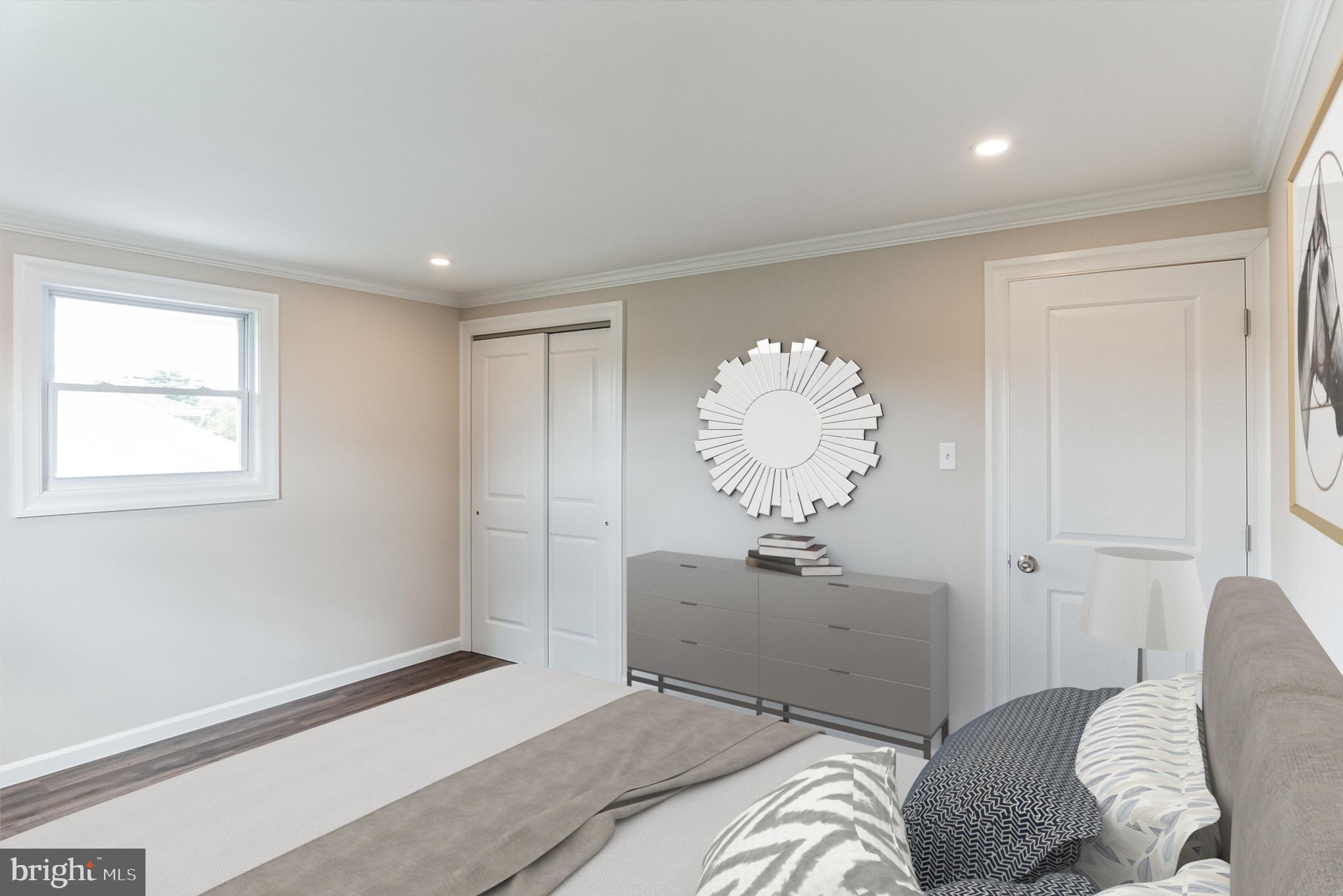 137 Hollyoke Road Somerdale, NJ 08083 - Photo 12 of 30 Virtual Staging of one Bedroom