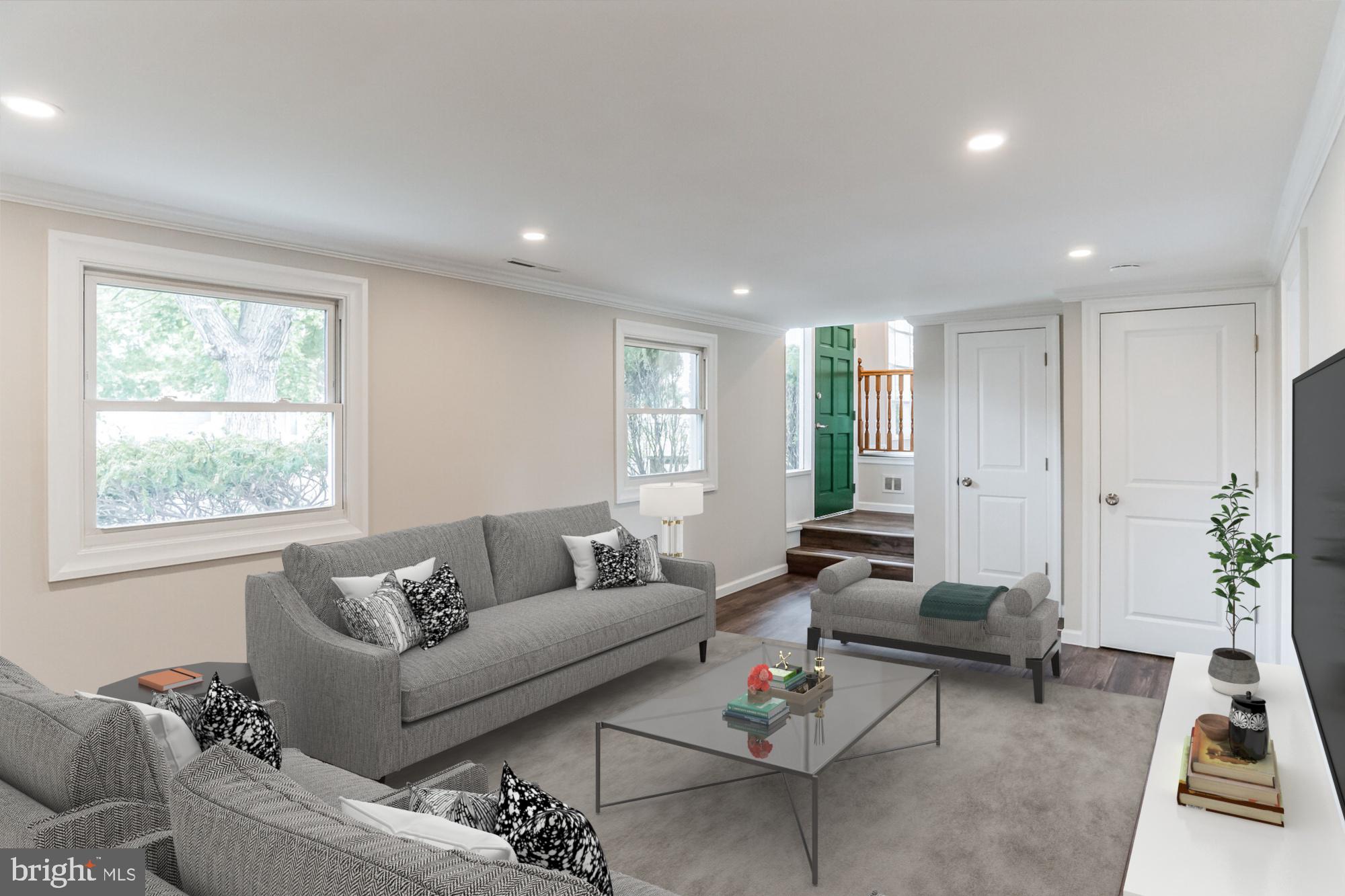 137 Hollyoke Road Somerdale, NJ 08083 - Photo 24 of 30 Virtual Staging: Another View of Family Room