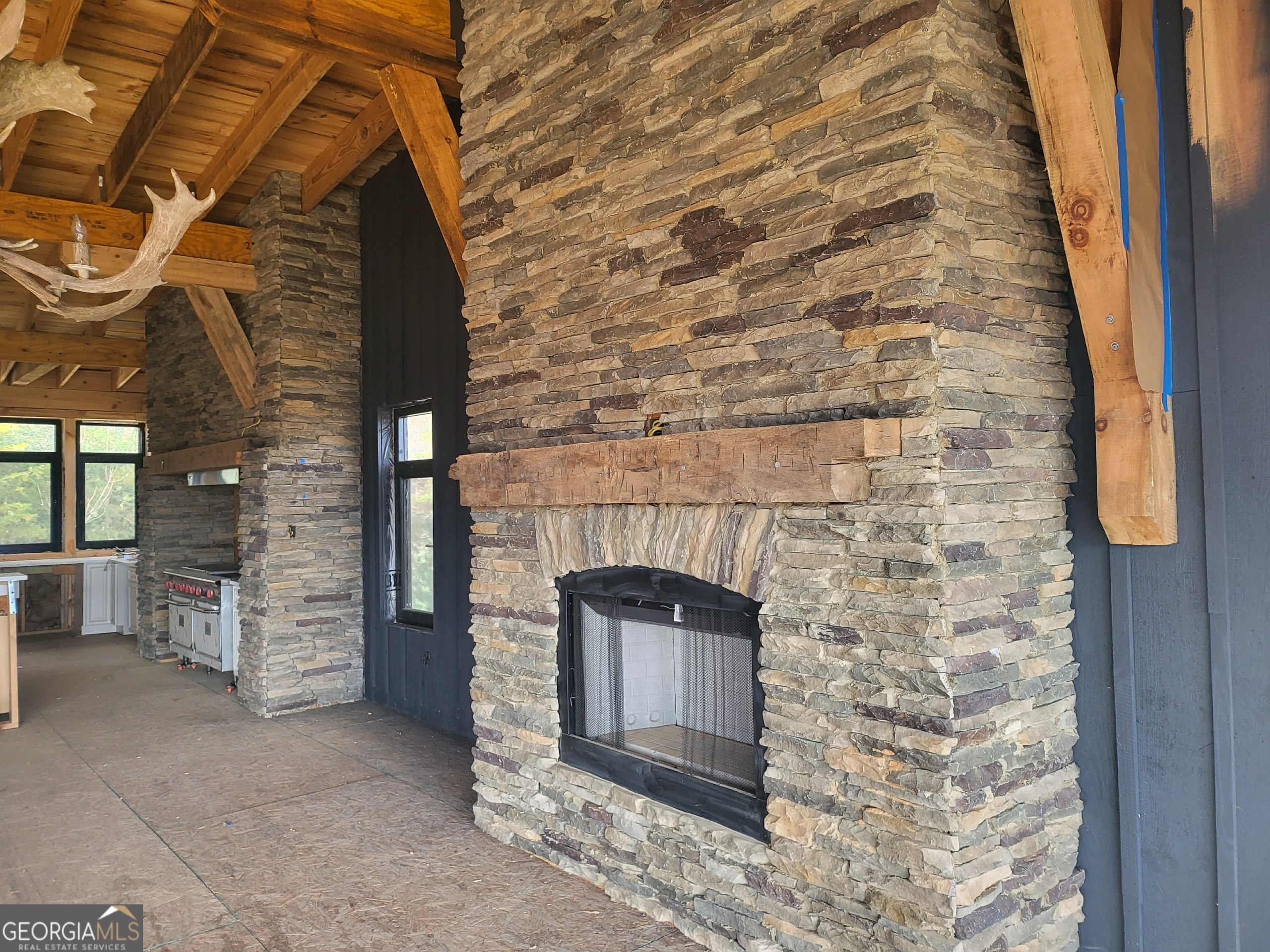 389 Fort Mountain Road Blairsville, GA 30512 - Photo 19 of 30 a brick building with a door and a window