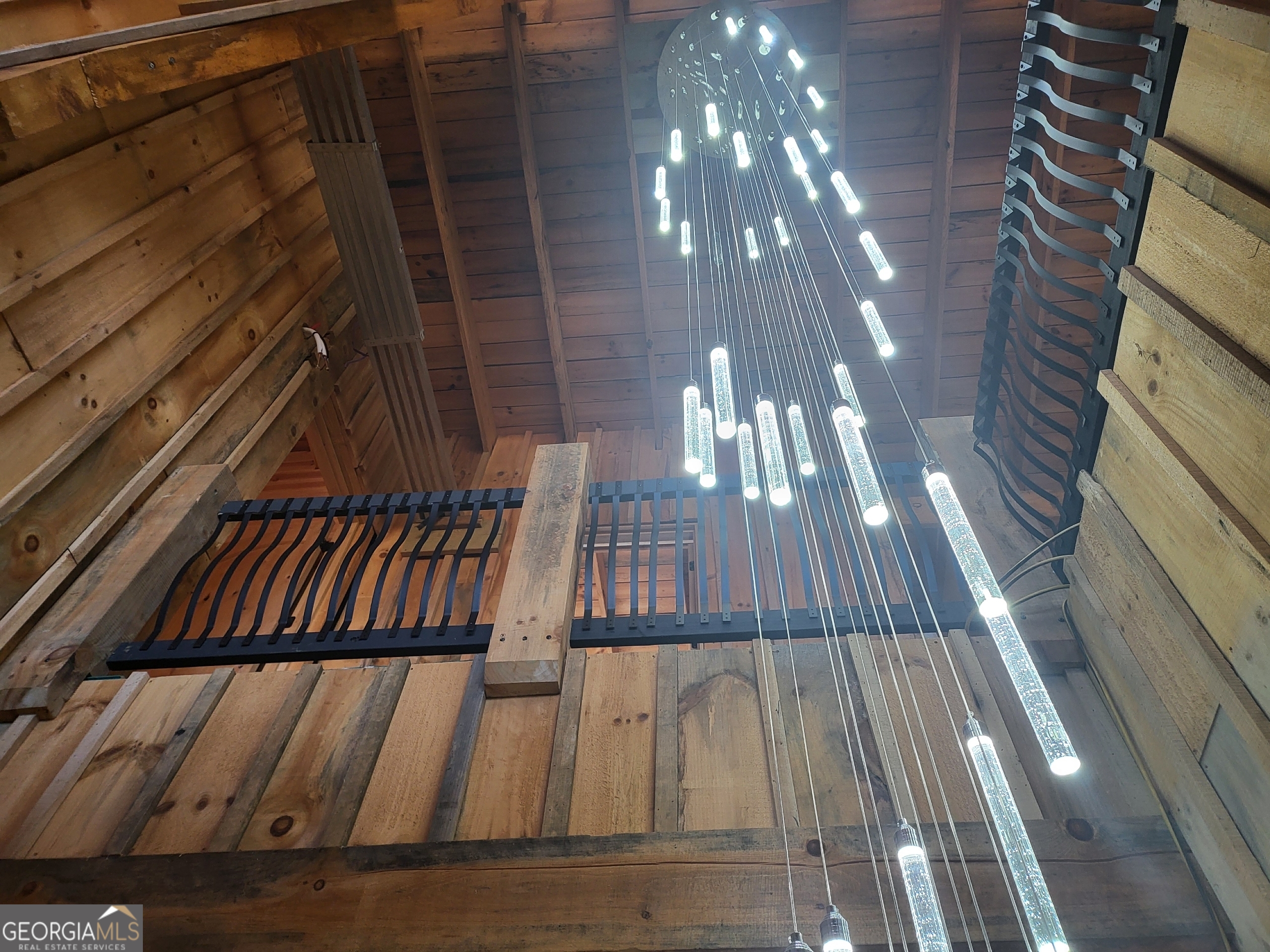 389 Fort Mountain Road Blairsville, GA 30512 - Photo 30 of 30 a view of balcony with wooden floor