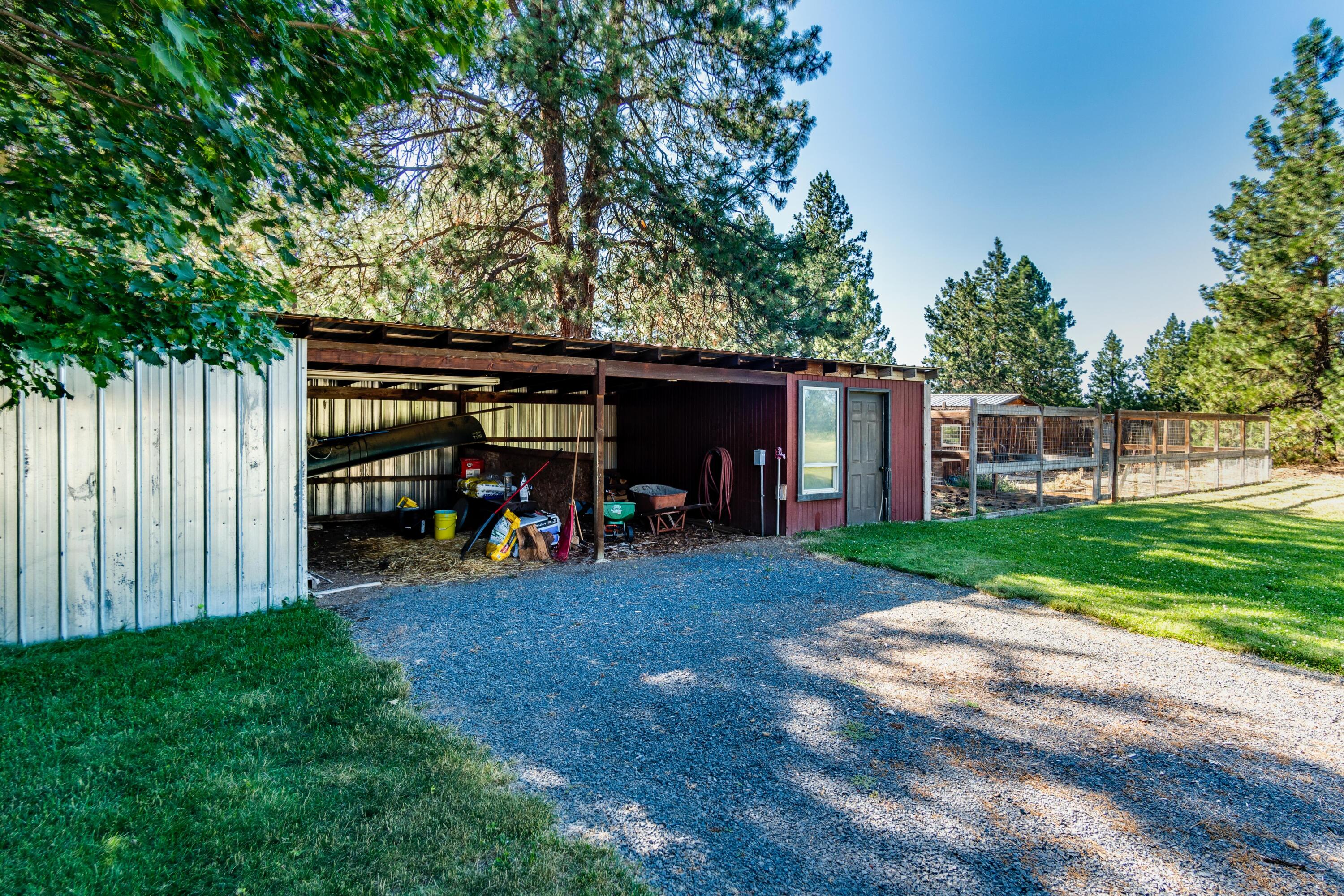 19238 Baker Road Bend, OR 97702 - Photo 52 of 64 Chicken Coop, Gardens & Storage Building