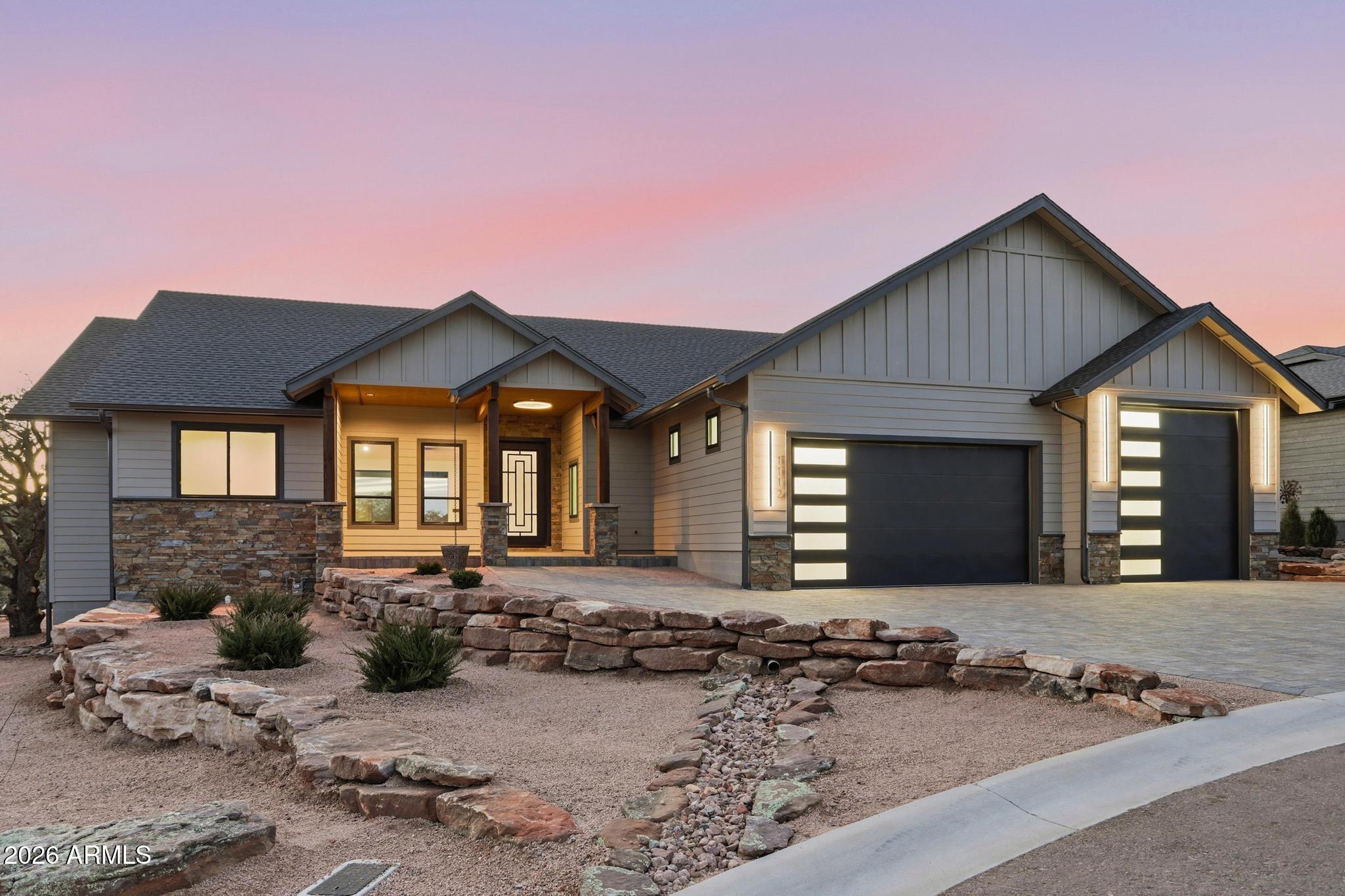 1112 South Kinzer Court Payson, AZ 85541 - Photo 1 of 41 a front view of a house with a yard