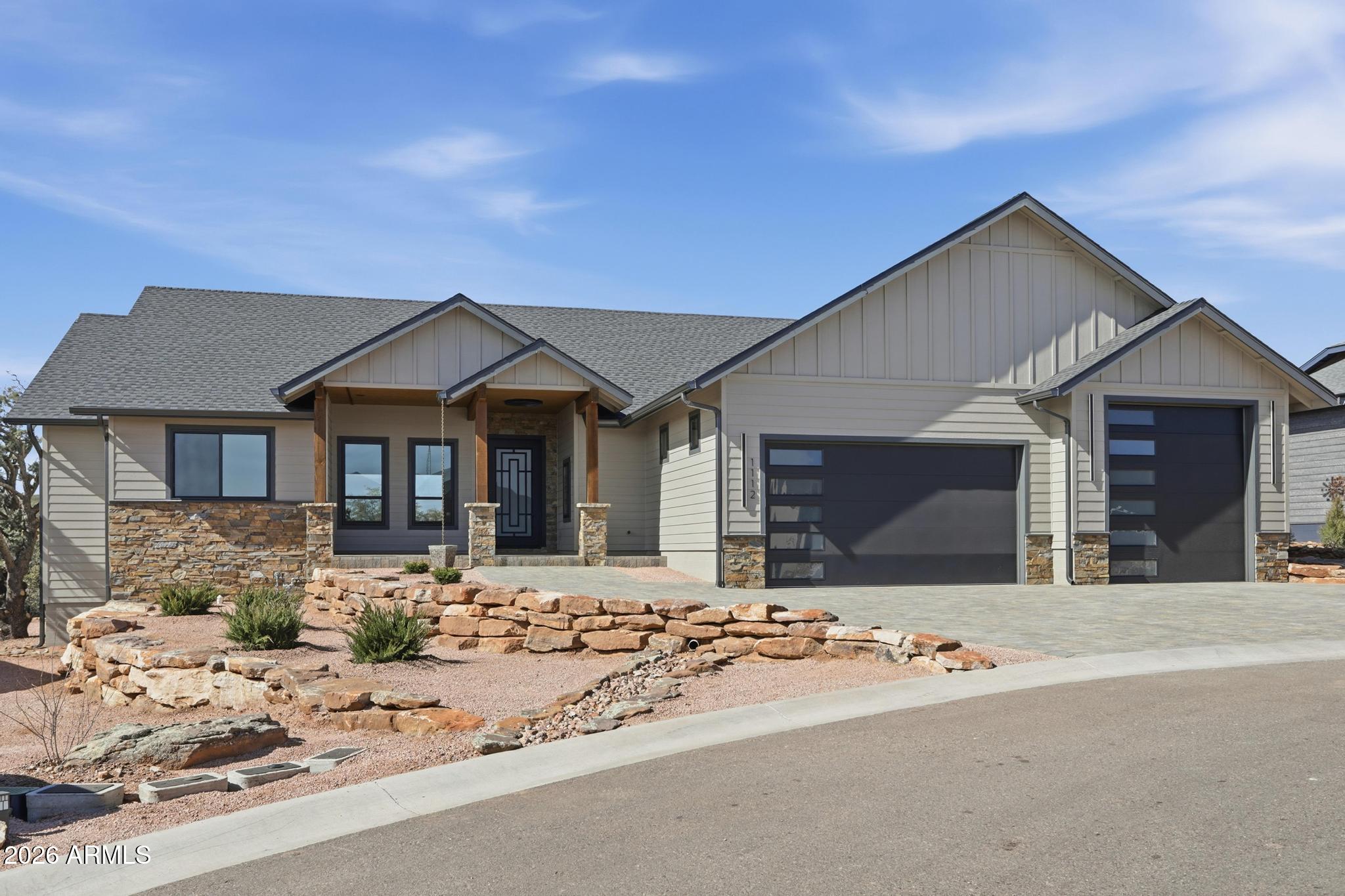 1112 South Kinzer Court Payson, AZ 85541 - Photo 37 of 41 a front view of a house with a yard