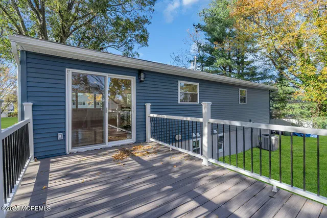 a view of a house with a balcony