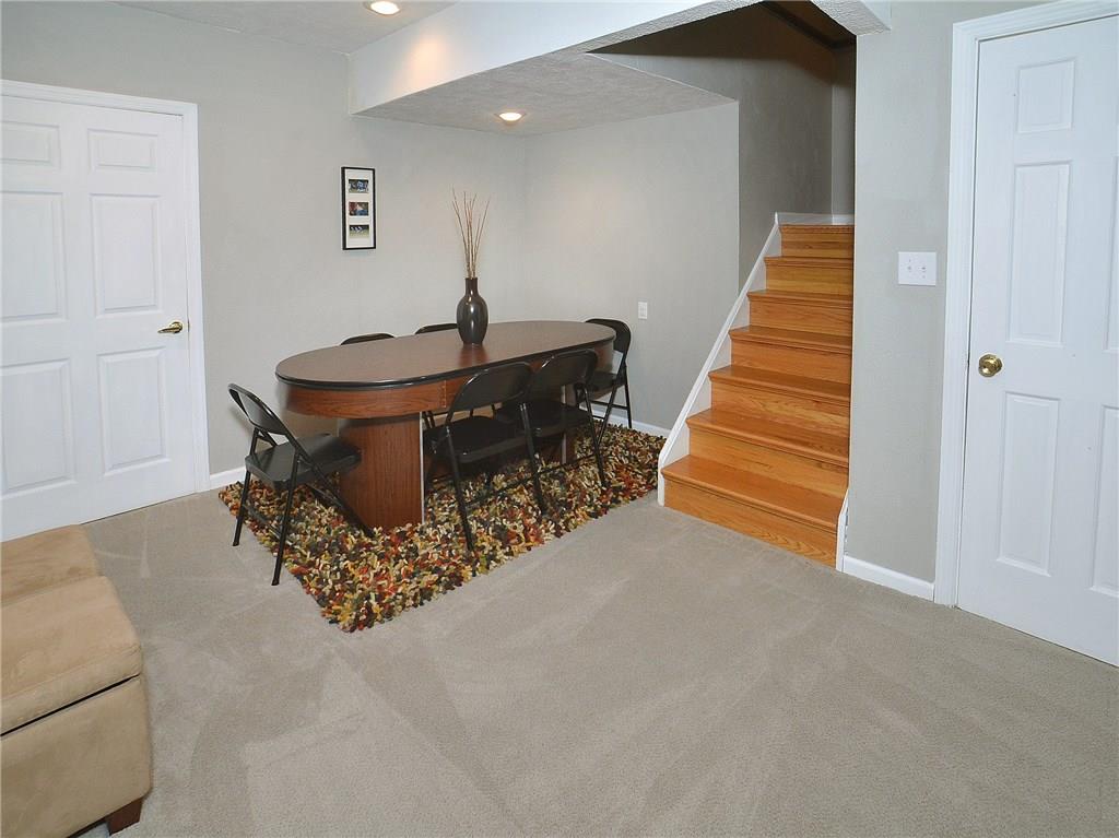 221 Meadow Spring Road Greensburg, PA 15601 - Photo 20 of 25 Anyone up for a card game? The game room has loads of room for entertaining.