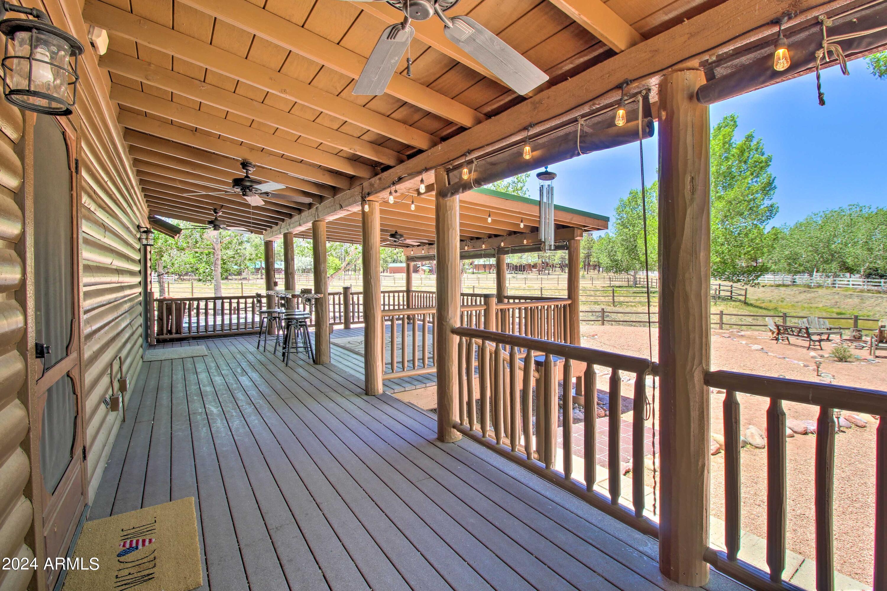 2320 Buffalo Loop Overgaard, AZ 85933 - Photo 28 of 54 BACK DECK