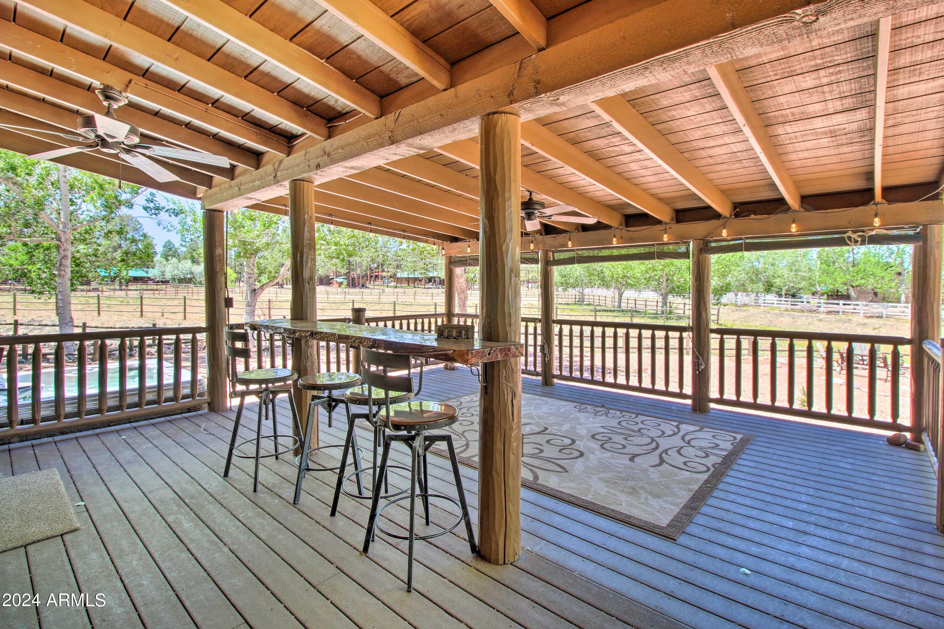 2320 Buffalo Loop Overgaard, AZ 85933 - Photo 29 of 54 BACK DECK