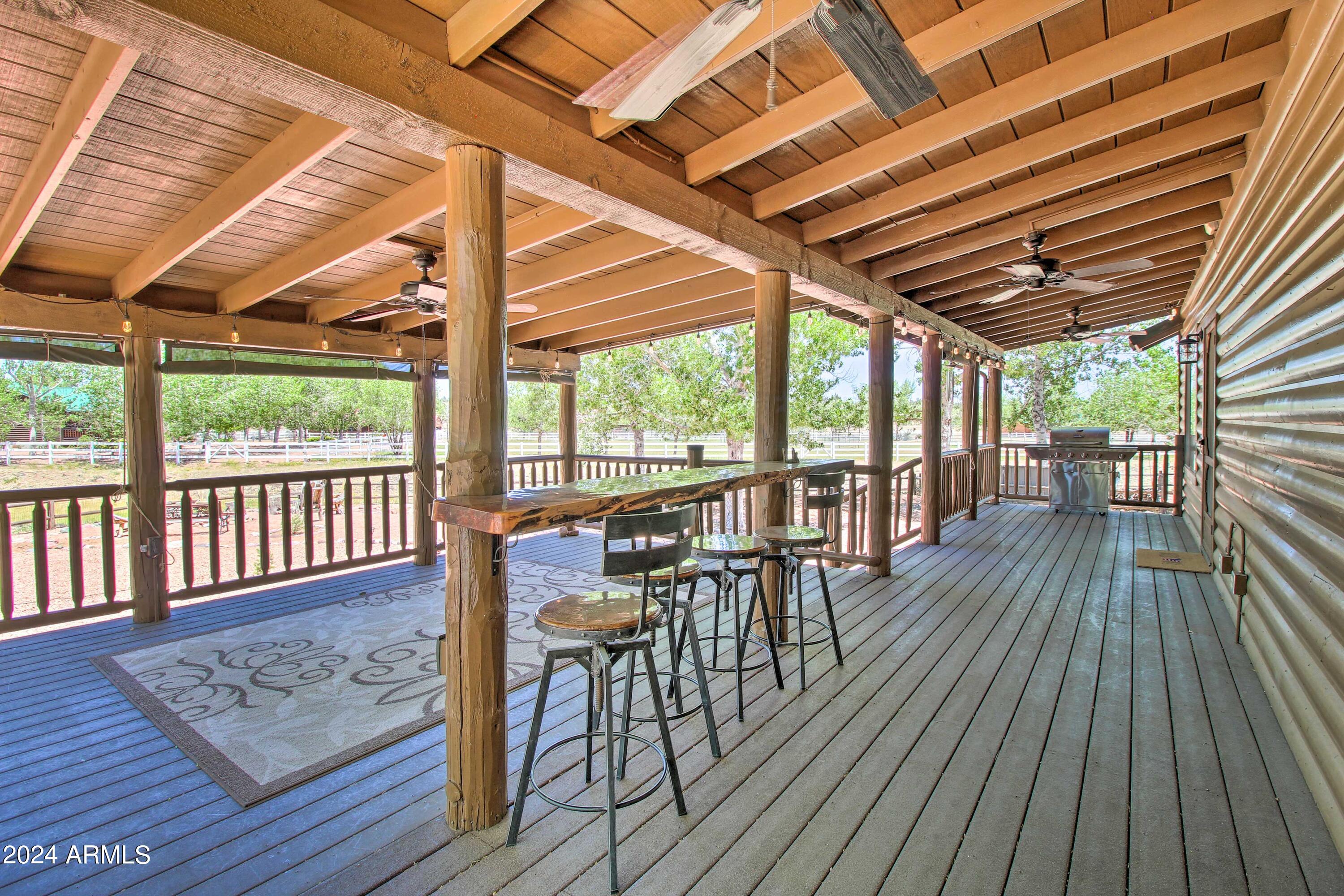 2320 Buffalo Loop Overgaard, AZ 85933 - Photo 30 of 54 BACK DECK