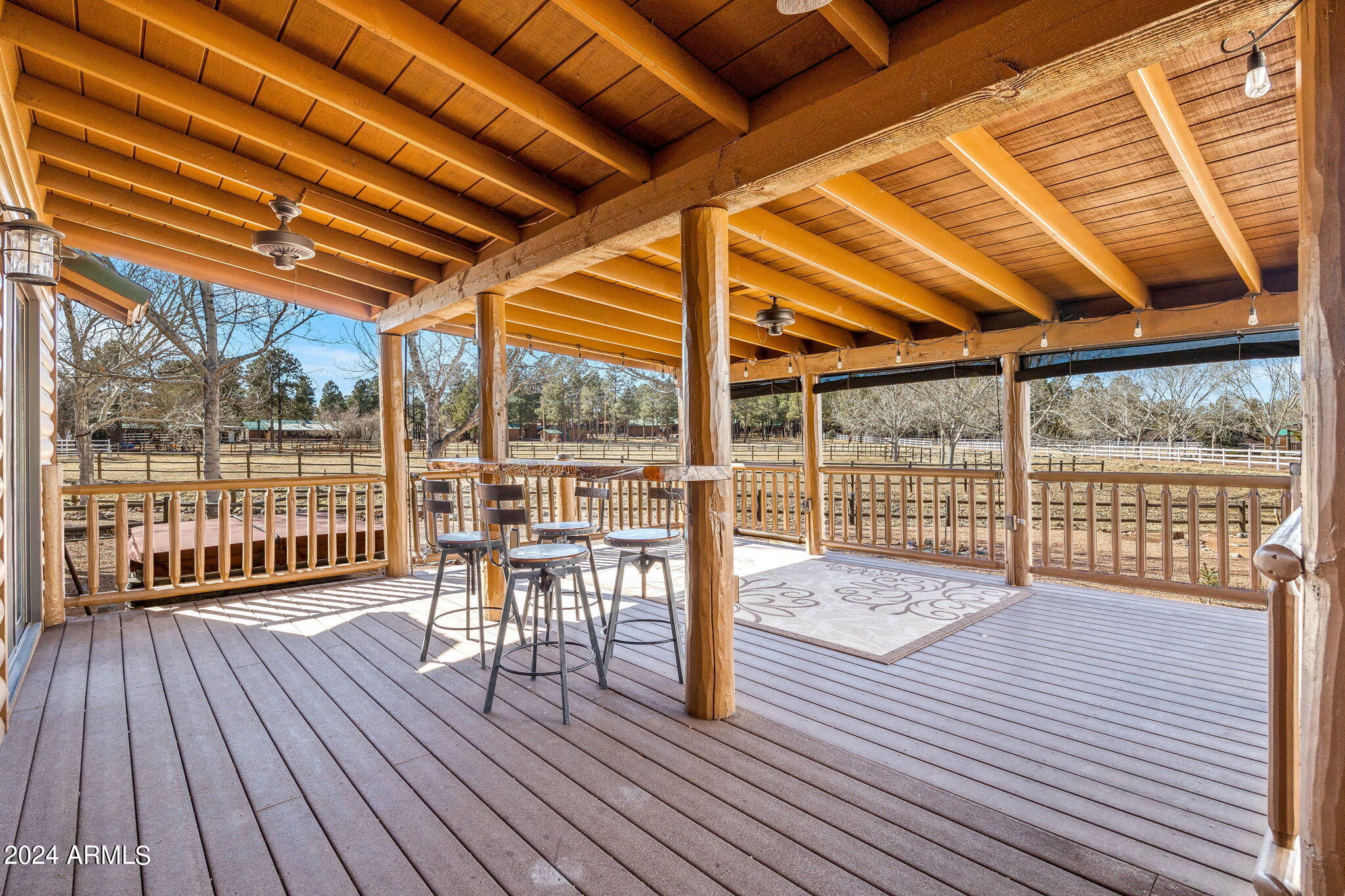 2320 Buffalo Loop Overgaard, AZ 85933 - Photo 42 of 54 BACK DECK