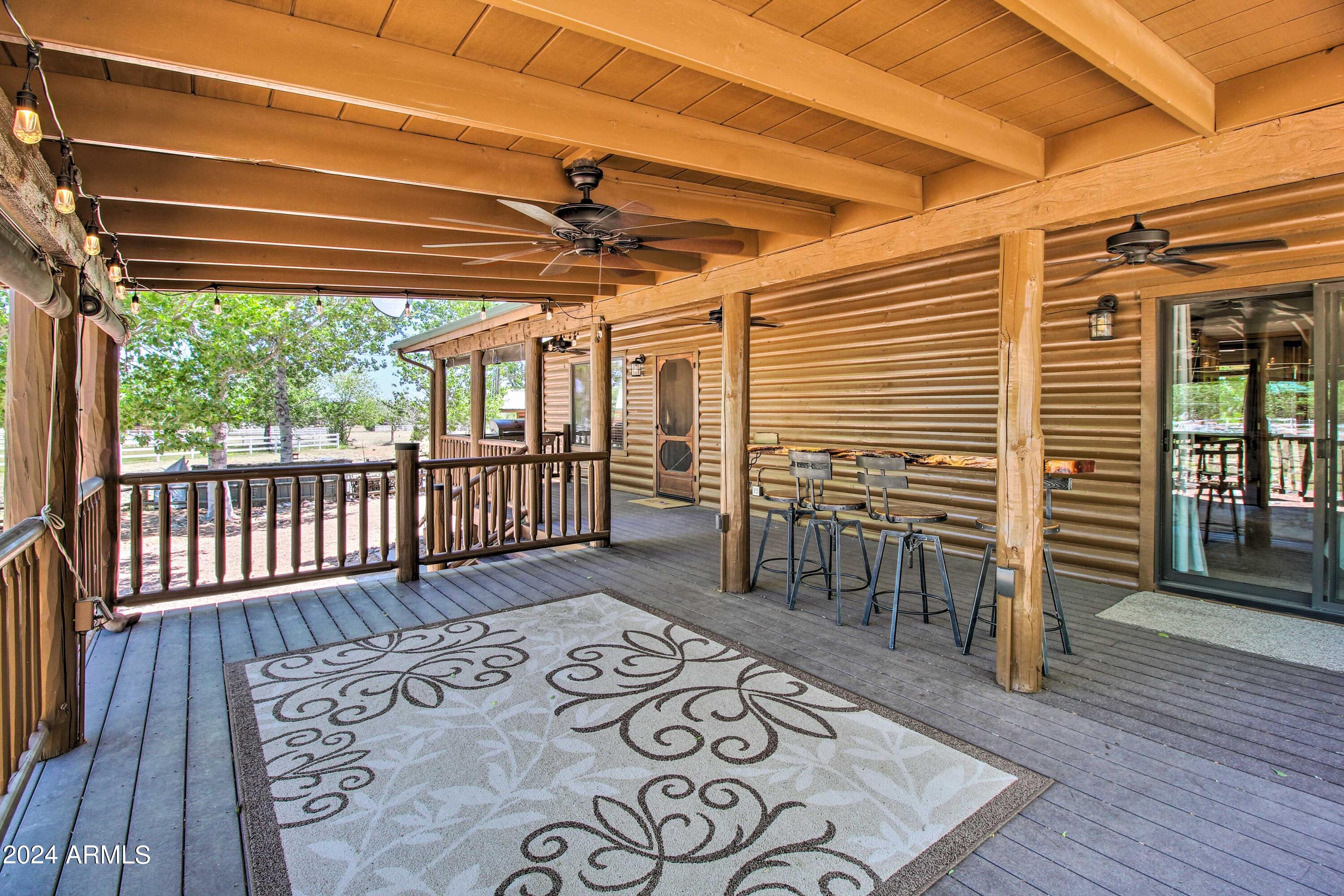 2320 Buffalo Loop Overgaard, AZ 85933 - Photo 43 of 54 BACK DECK