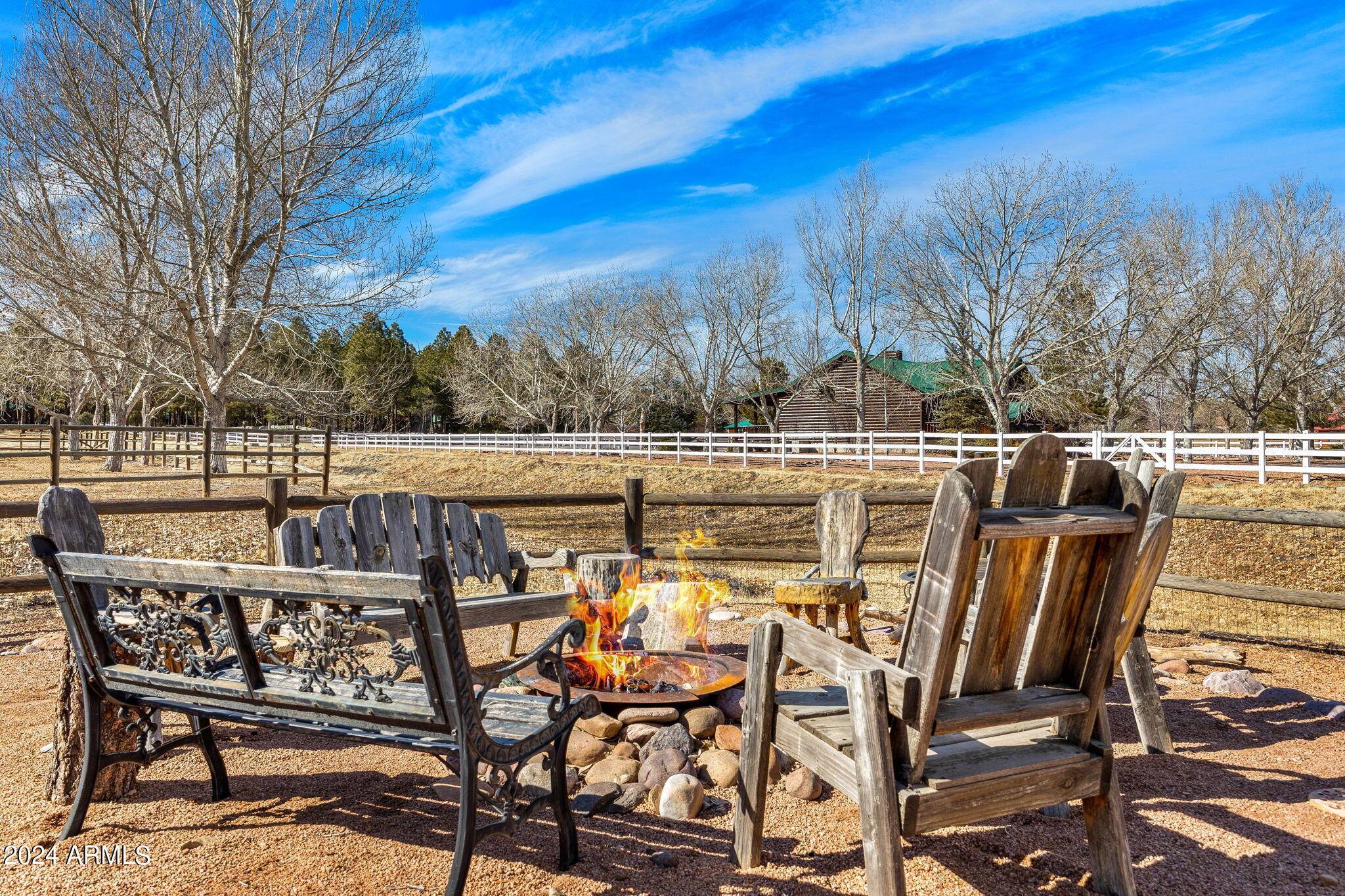 2320 Buffalo Loop Overgaard, AZ 85933 - Photo 46 of 54 FIRE PIT