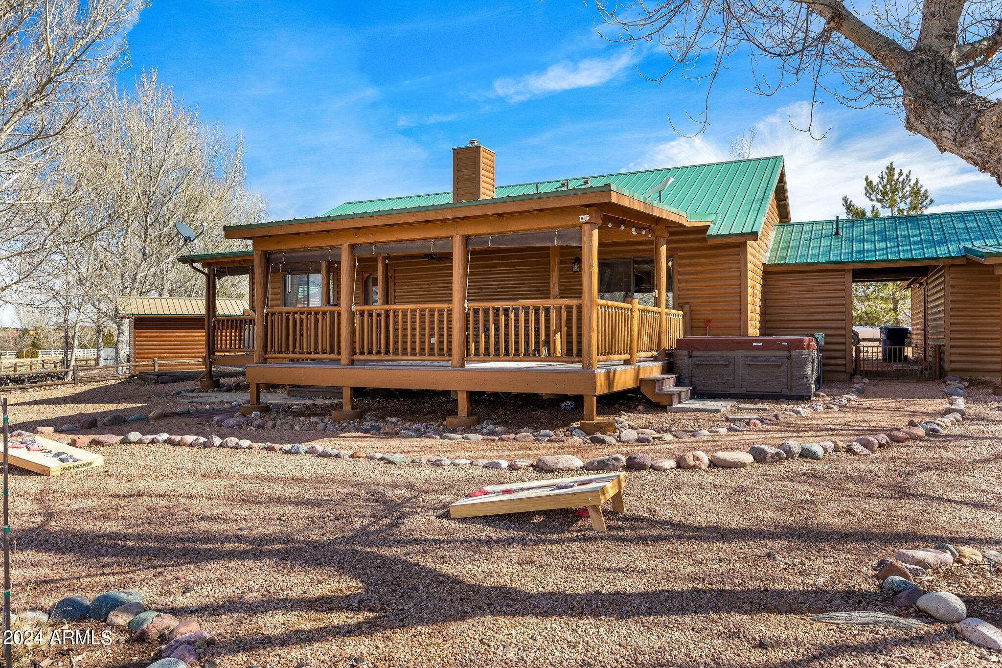 2320 Buffalo Loop Overgaard, AZ 85933 - Photo 48 of 54 SPACIOUS BACK DECK