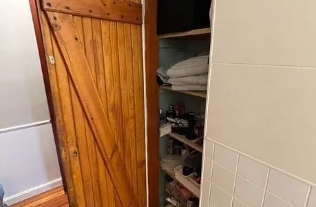 a view of walk in closet