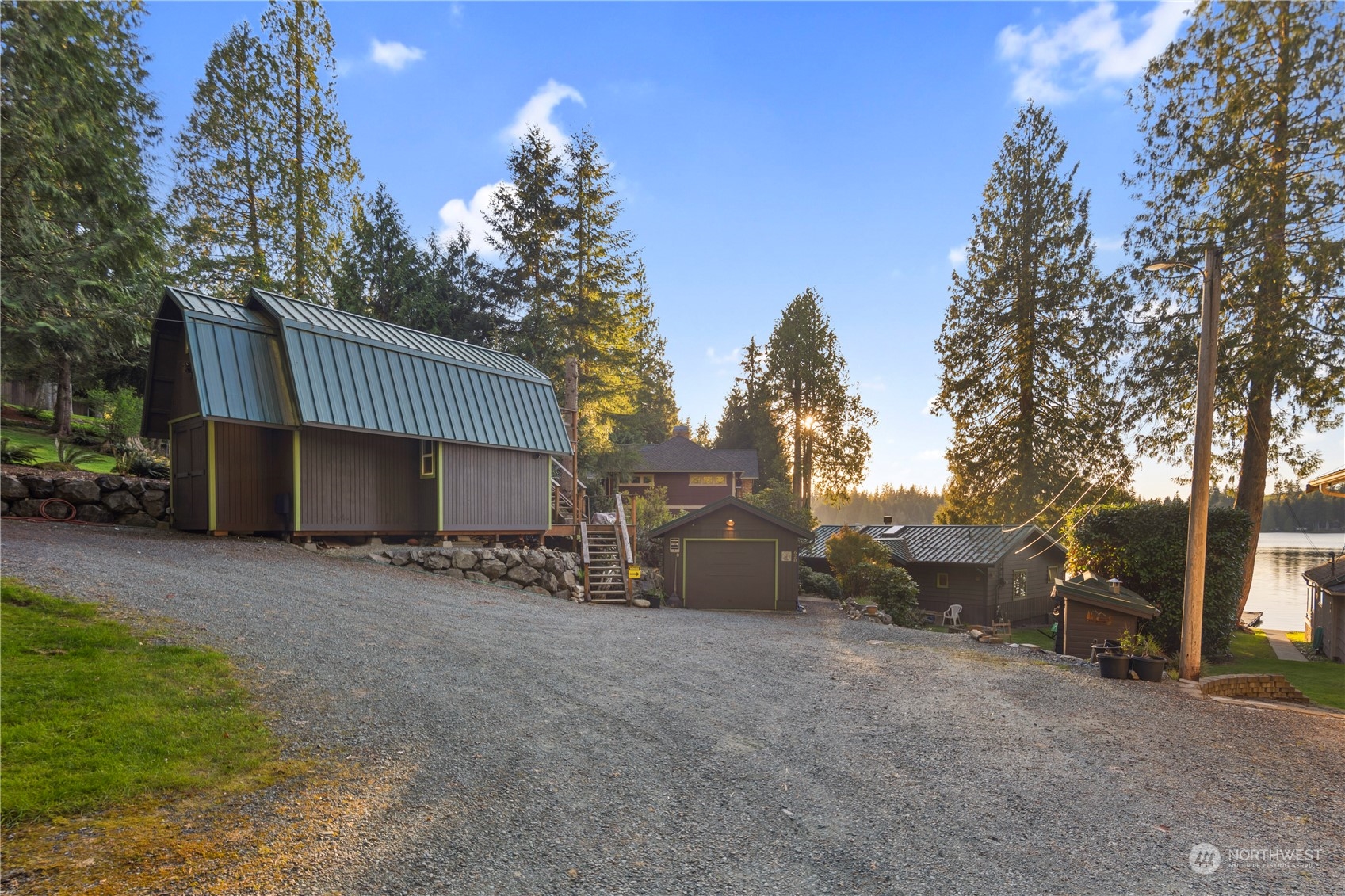 620 South Tulloch Road Snohomish, WA 98290 - Photo 31 of 38 a view of a house with a yard and garage