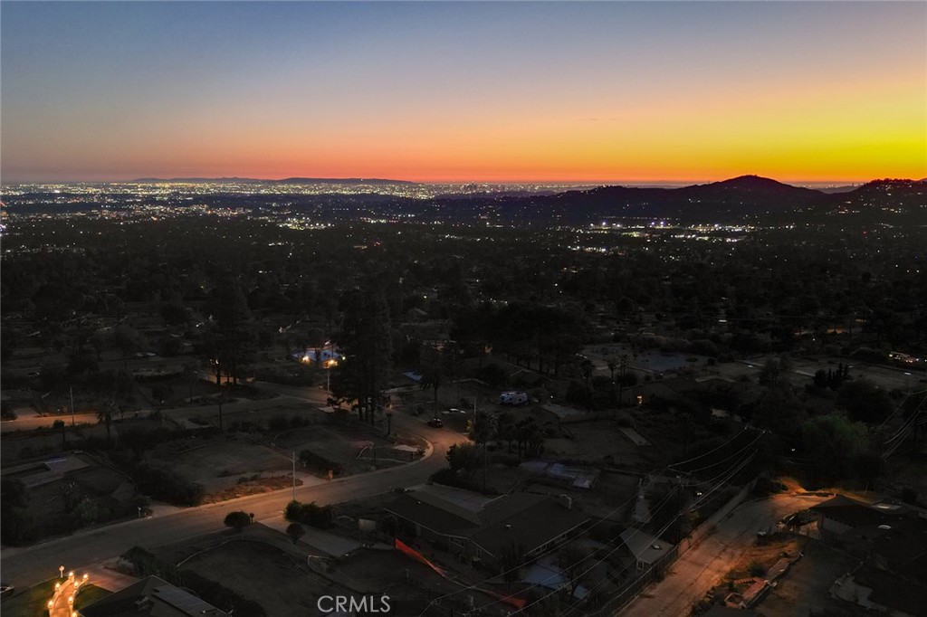 a view of city from balcony