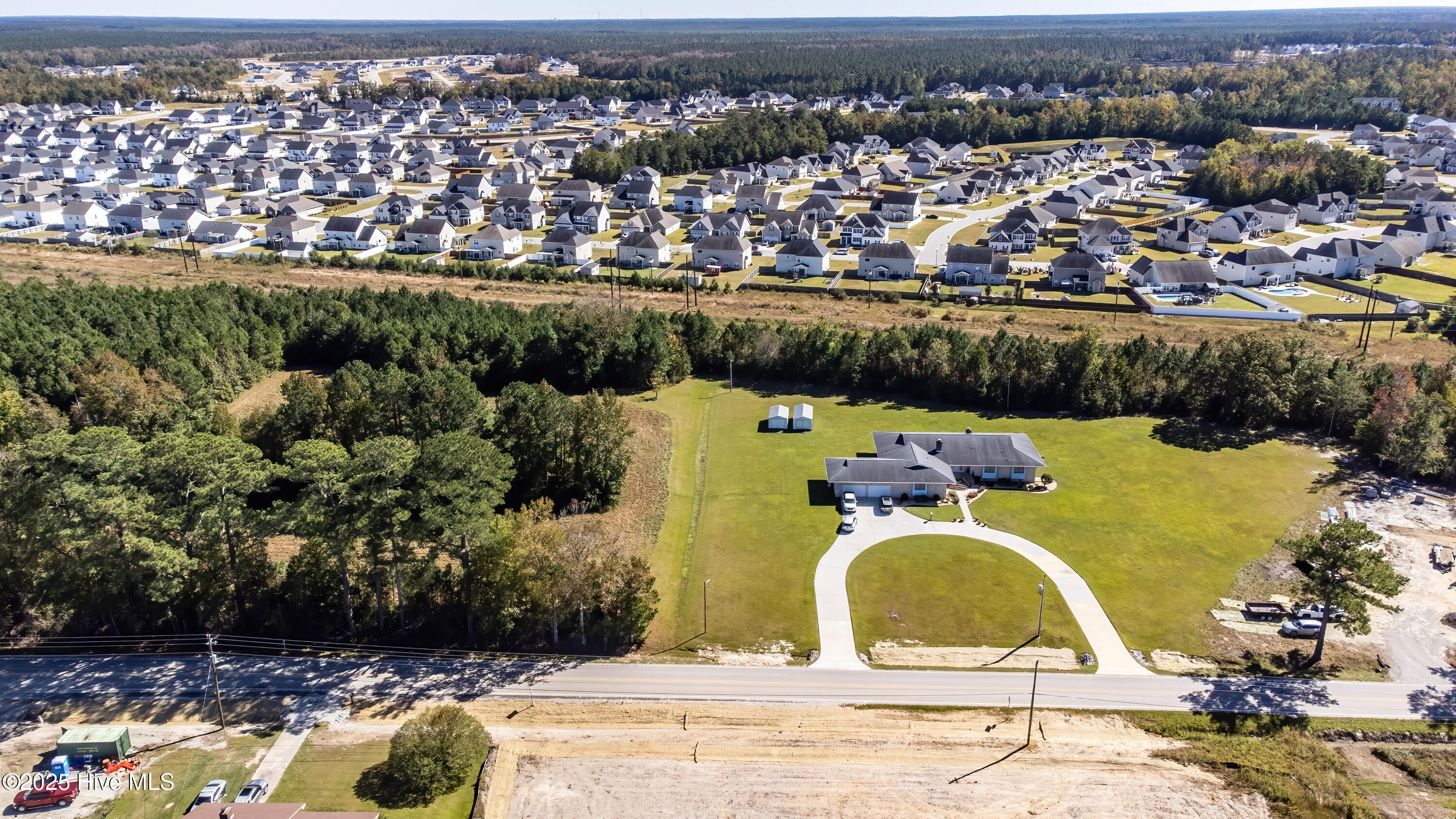 1 Rocky Run Road Jacksonville, NC 28546 - Photo 4 of 23 Aerial