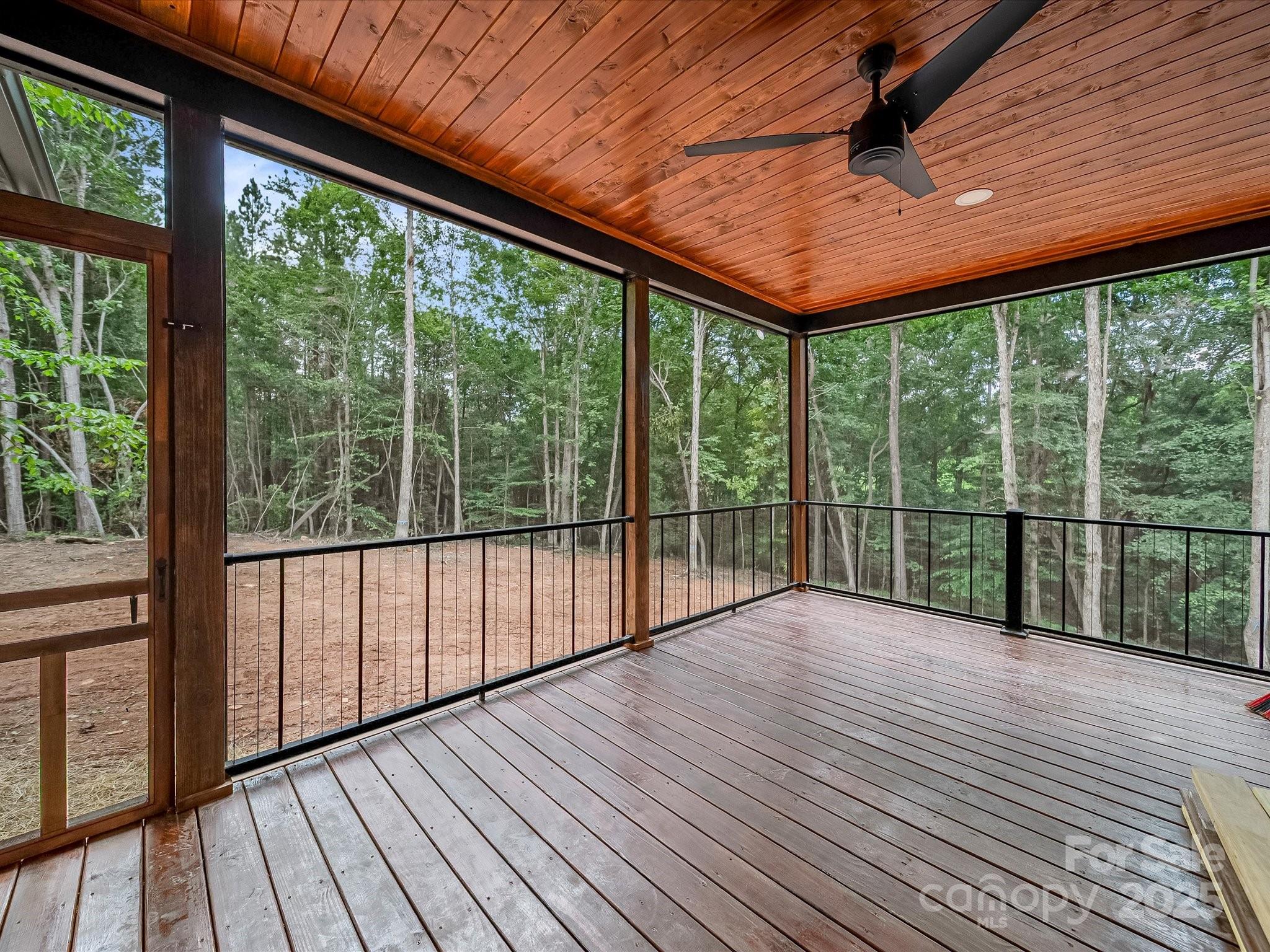 110 Rupard Road Statesville, NC 28625 - Photo 39 of 45 a view of porch with wooden floor and outdoor seating