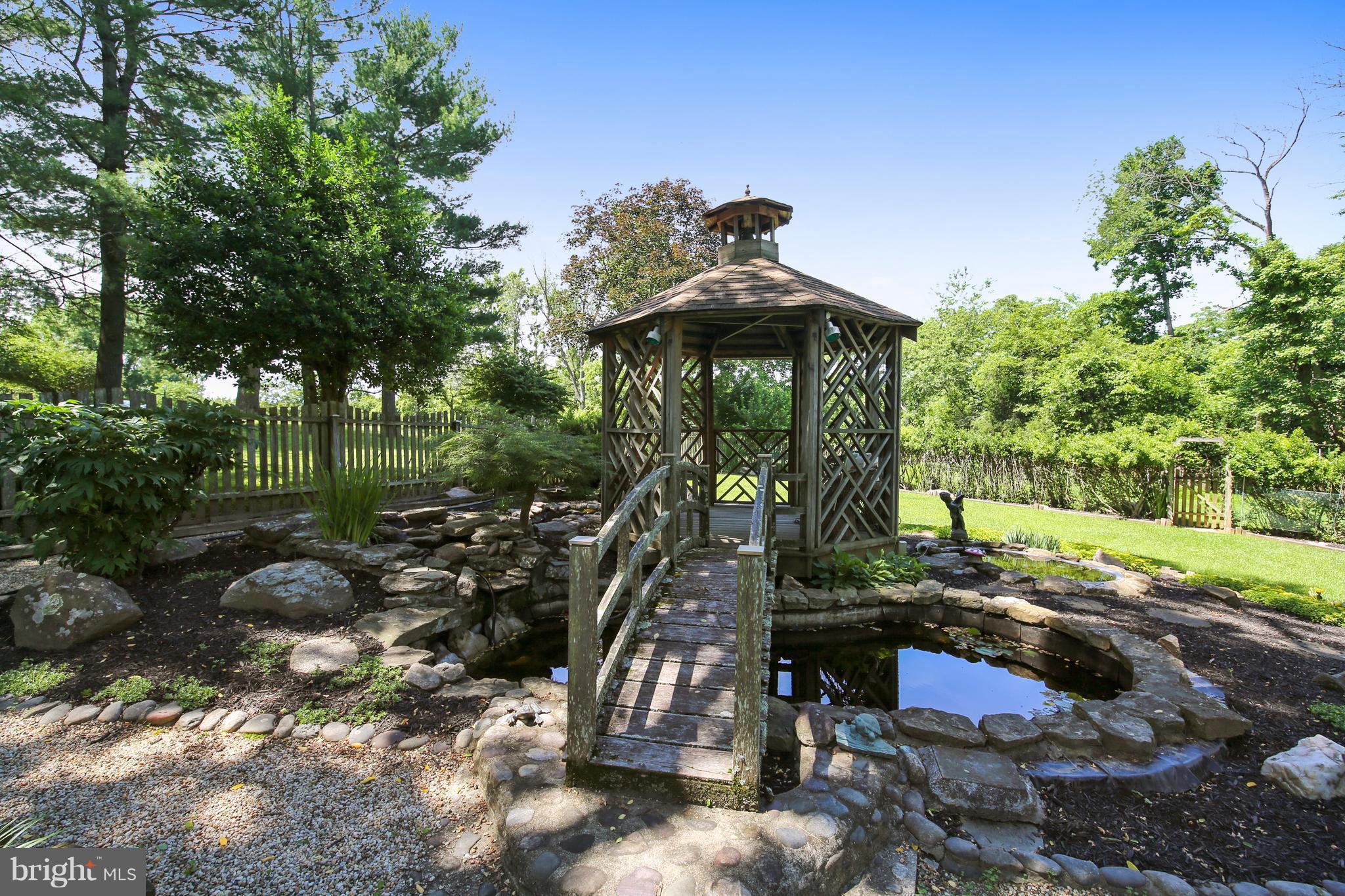 14532 Pebblestone Drive Silver Spring, MD 20905 - Photo 23 of 30 Gazebo and Pond