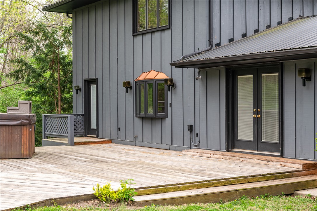 6750 Little Twin Road Germantown, OH 45327 - Photo 39 of 88 This inviting outdoor space features a spacious wooden deck with access to the home's exterior.