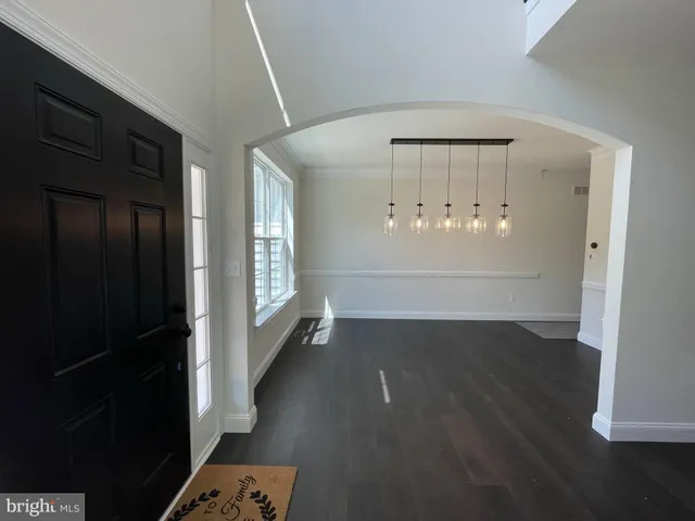 wooden floor in an empty room