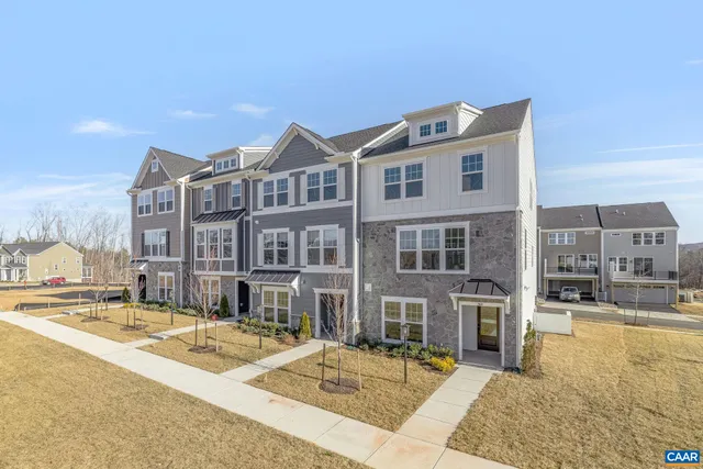 a view of a hallway with staircase