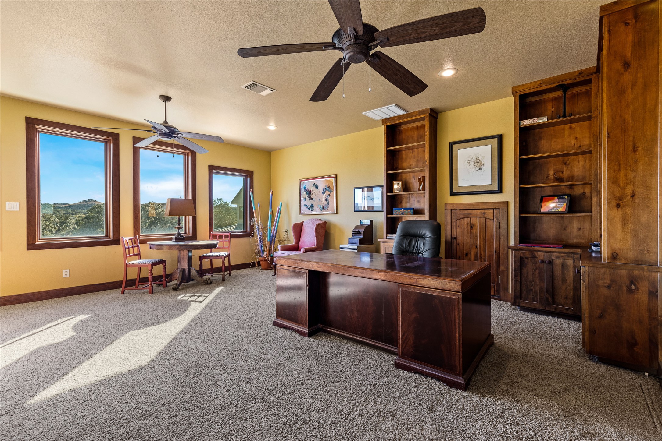 5059 Trainer Wuest Road Blanco, TX 78606 - Photo 21 of 39 a living room with furniture and a large window