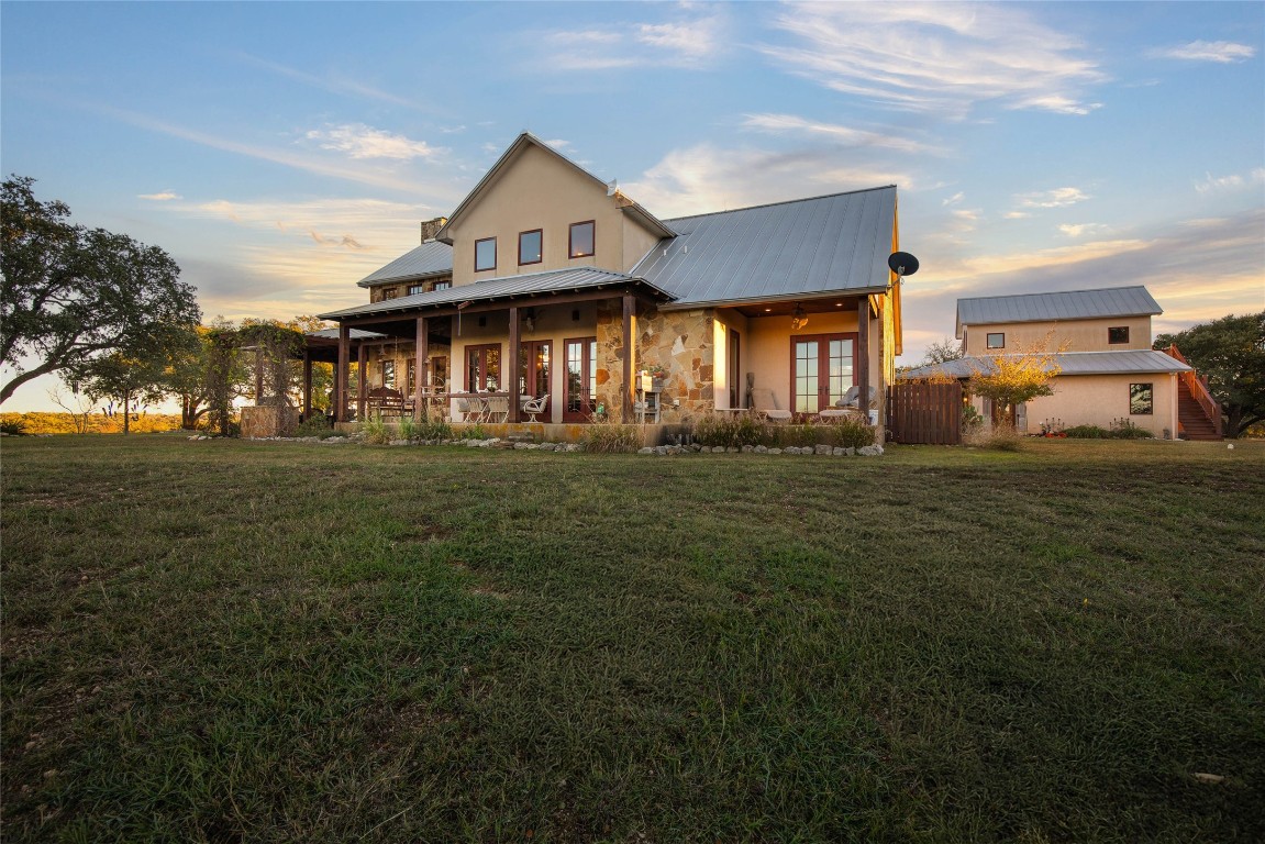 5059 Trainer Wuest Road Blanco, TX 78606 - Photo 34 of 39 a front view of a house with a yard