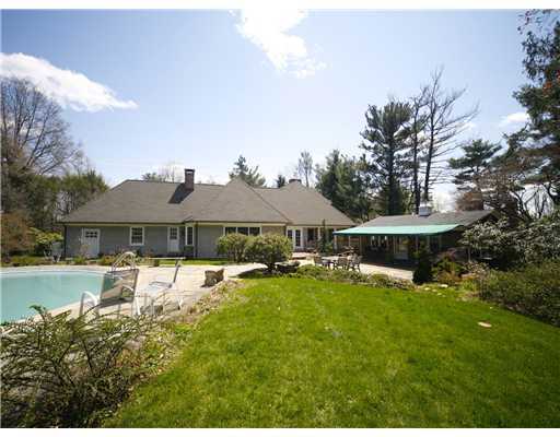 69 St Nicholas Road Darien, CT 06820 - Photo 2 of 20 a view of a house with yard and sitting area
