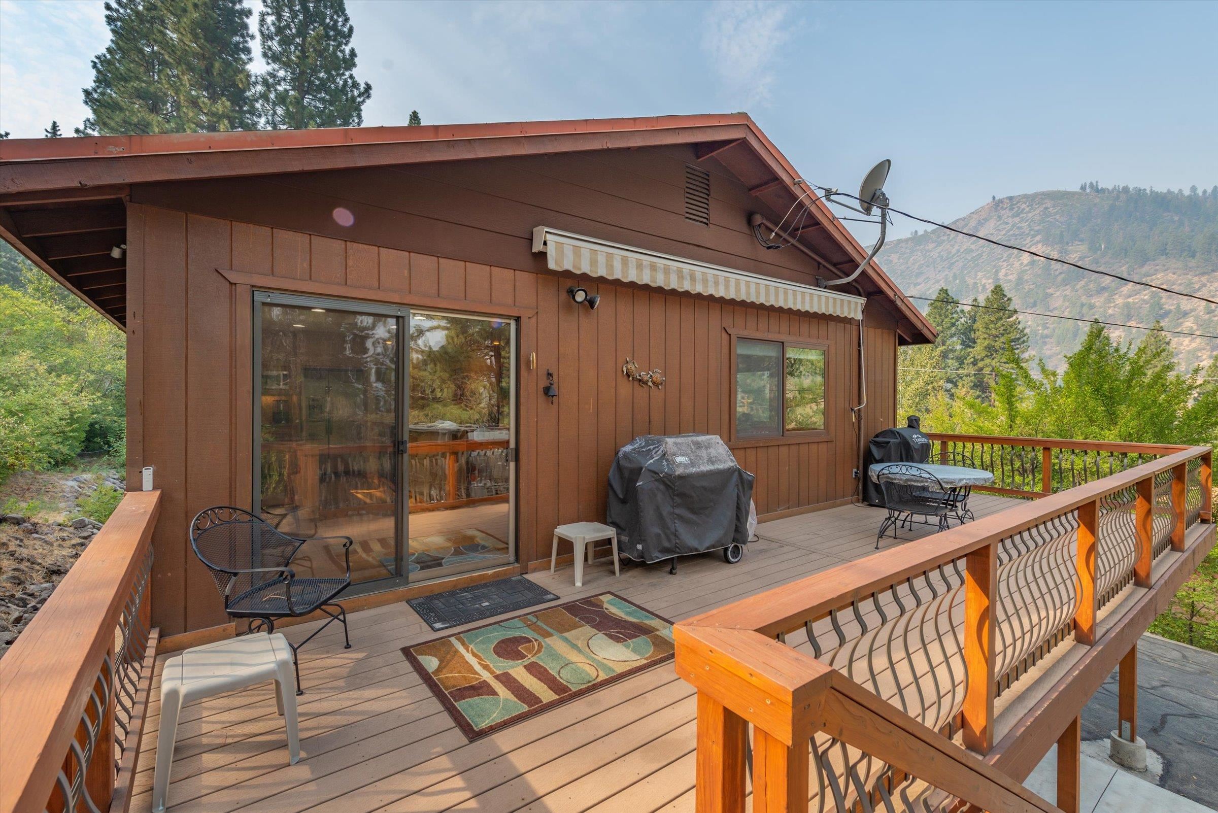 10341 Pine Way Floriston, CA 96111 - Photo 12 of 21 a view of two chairs in the balcony