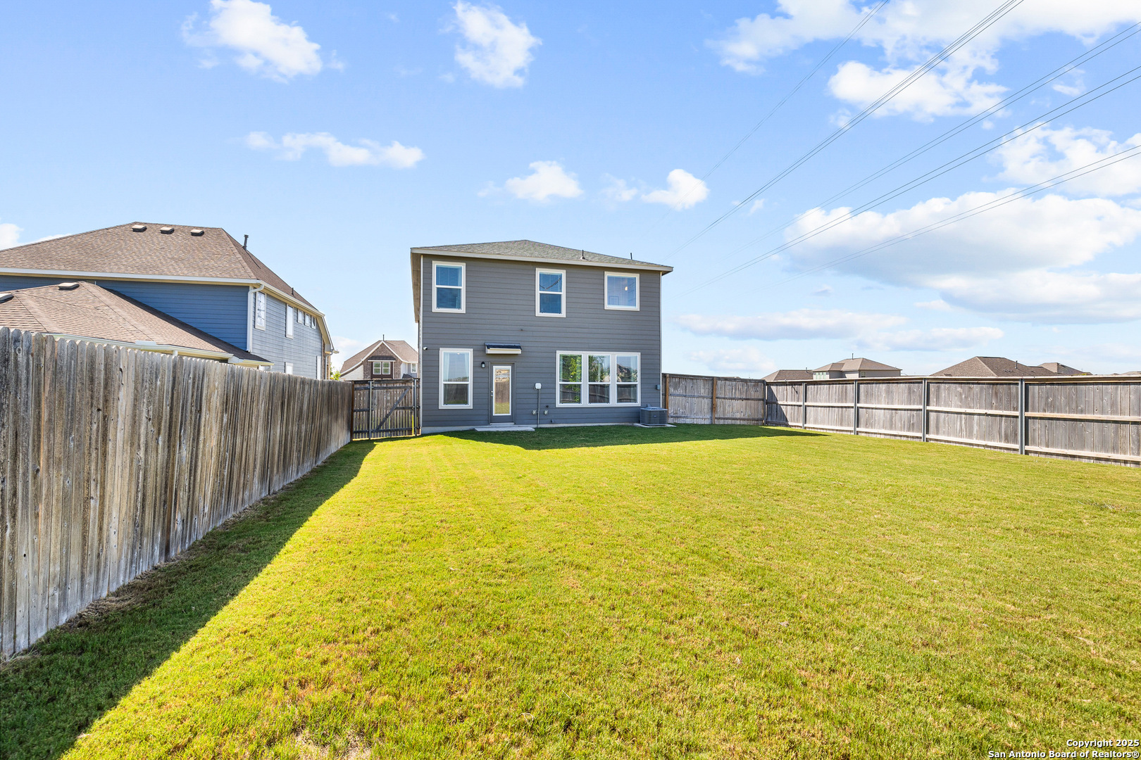 5205 Nature Marion, TX 78124 - Photo 37 of 45 a view of a swimming pool with a yard