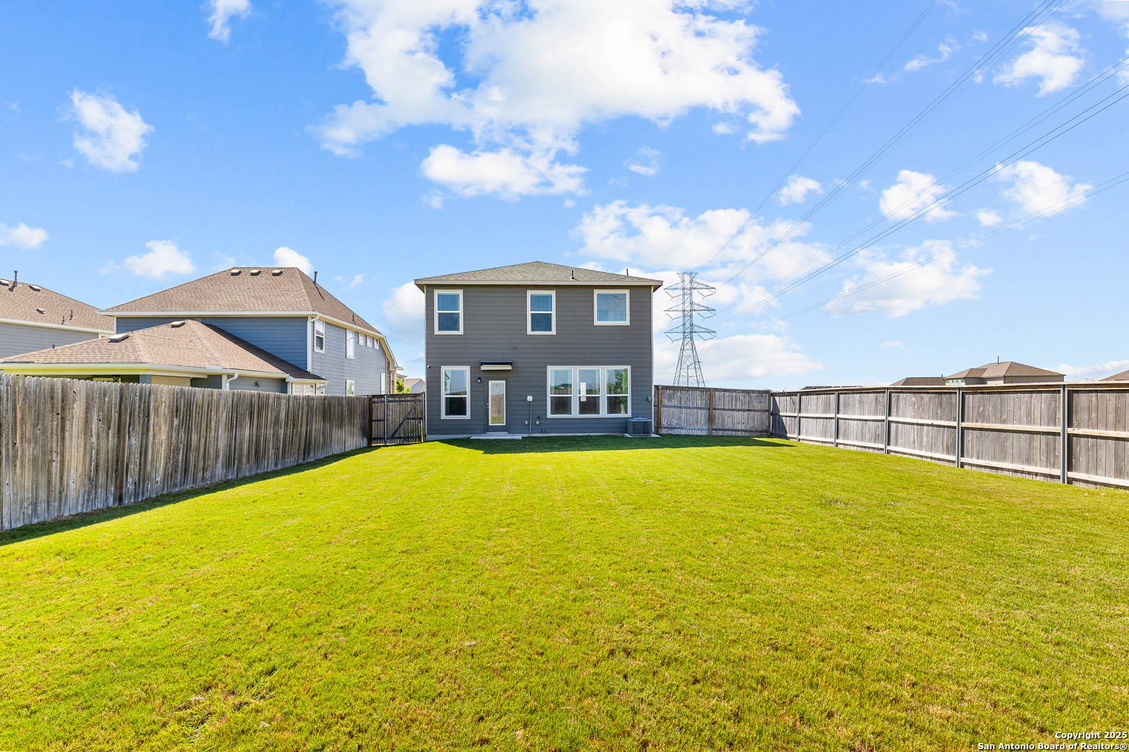 5205 Nature Marion, TX 78124 - Photo 38 of 45 a view of a swimming pool with a yard