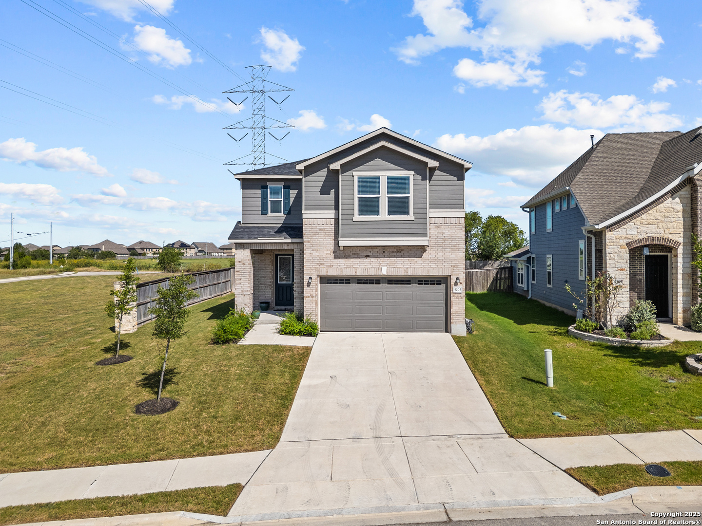 5205 Nature Marion, TX 78124 - Photo 39 of 45 a front view of a house with garden