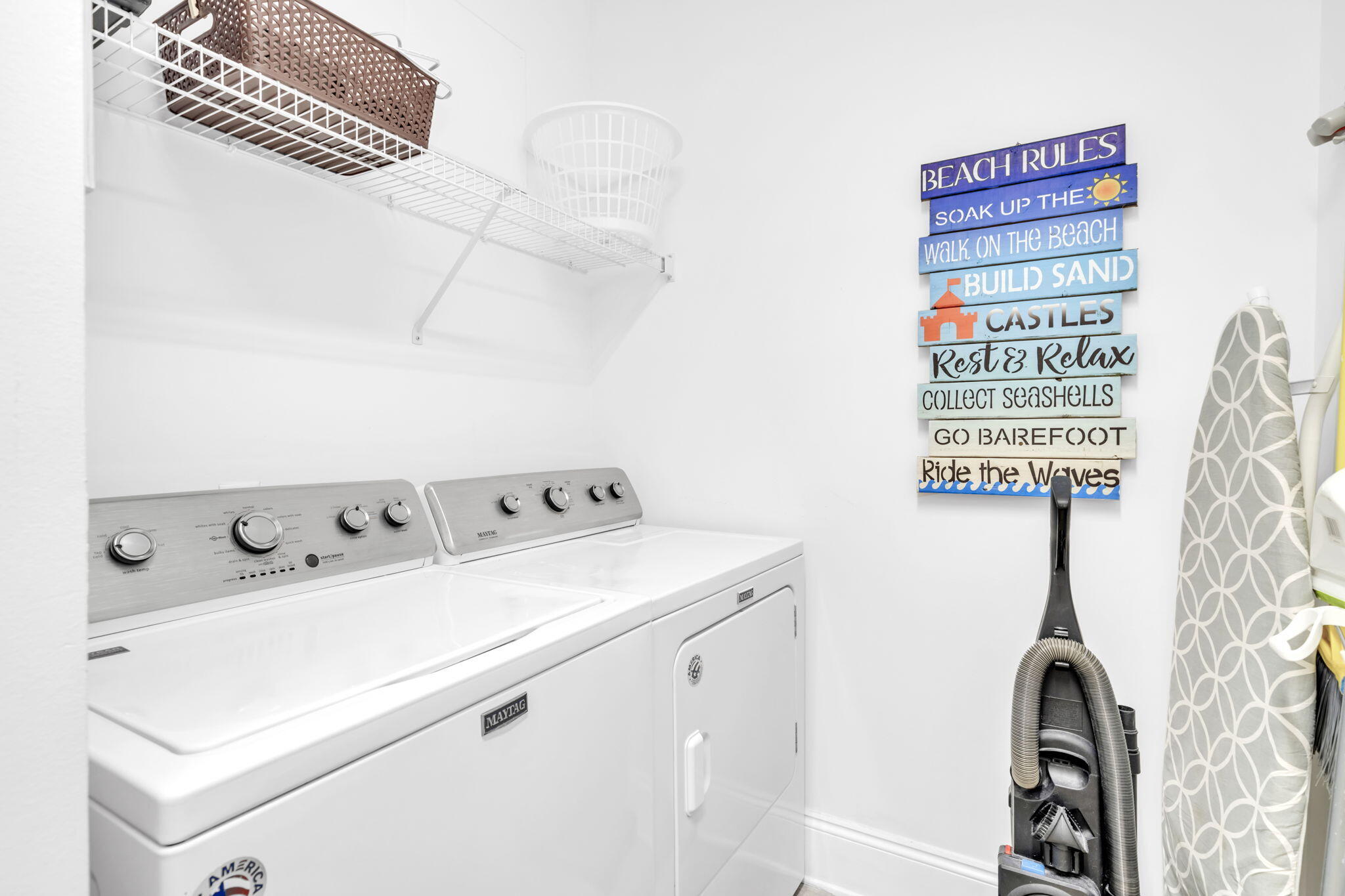 2421 West County Highway 30A, Unit F304 Santa Rosa Beach, FL 32459 - Photo 12 of 63 a utility room with dryer and washer