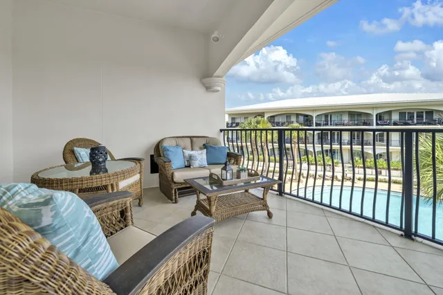 a view of a building with a street