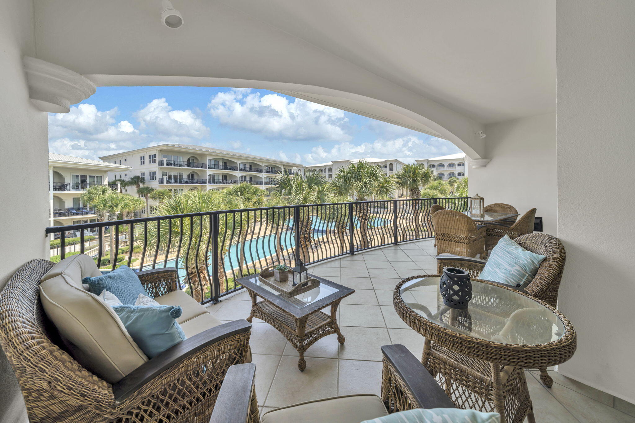 2421 West County Highway 30A, Unit F304 Santa Rosa Beach, FL 32459 - Photo 34 of 63 a living room with furniture and a large window