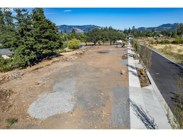 a view of a terrace with skyline
