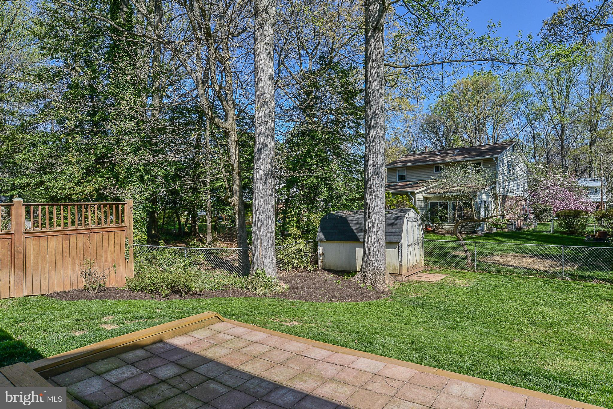 8718 Clydesdale Road Springfield, VA 22151 - Photo 27 of 30 Great backyard with two sheds